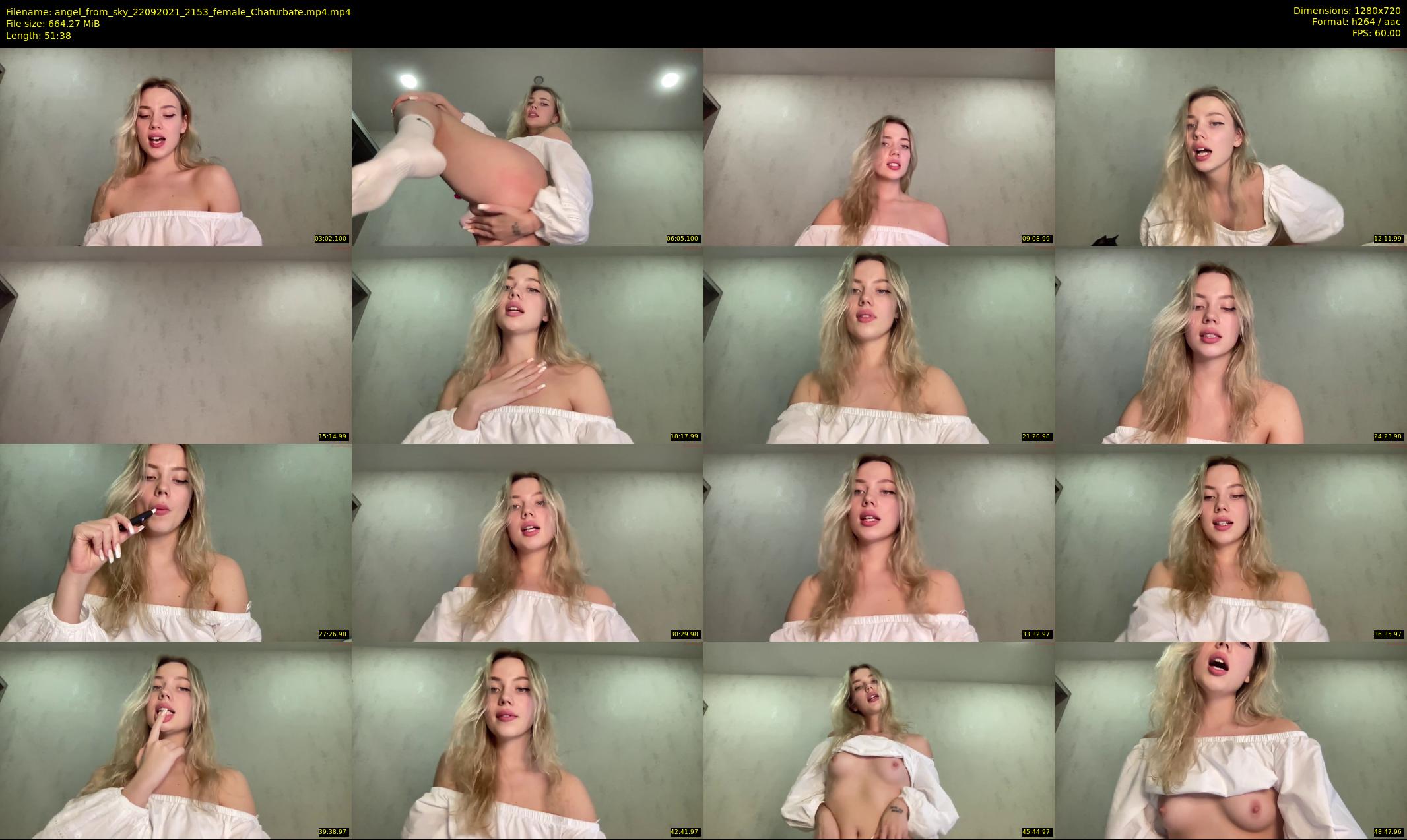 angel_from_sky — 52 minute Chaturbate female cam show recording, 720p, Sep 22, 2021