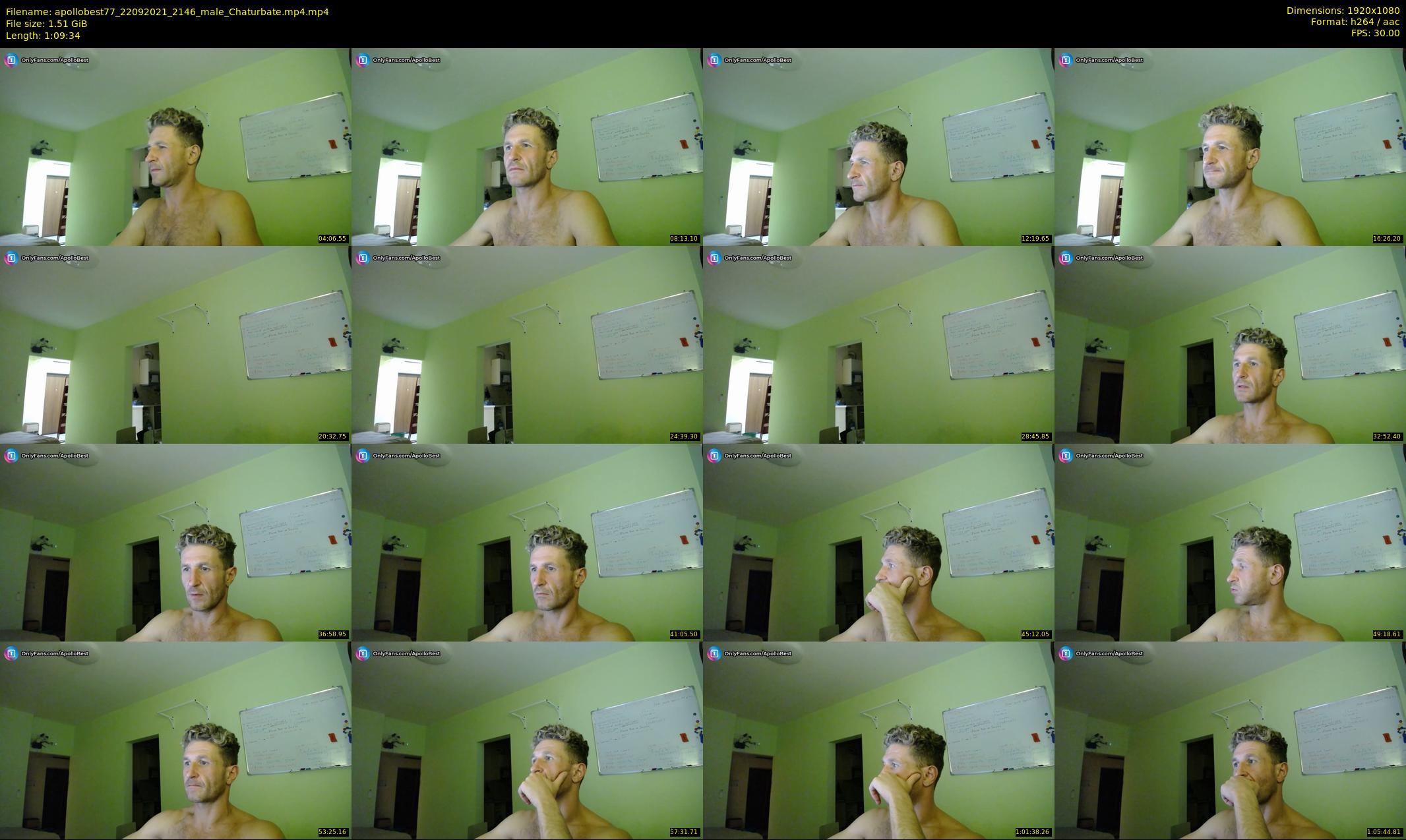 apollobest77 — 70 minute Chaturbate male cam show recording, 1080p, Sep 22, 2021