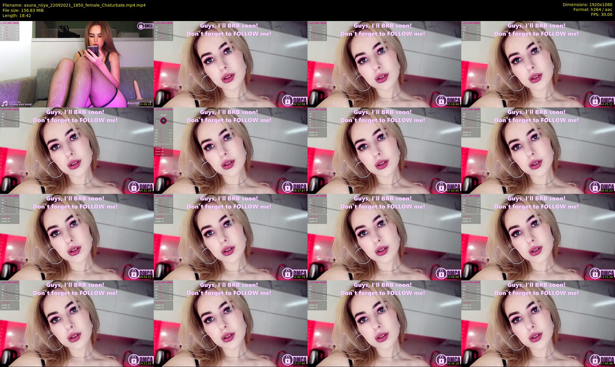 asuna_niiya — 19 minute Chaturbate couple cam show recording, 1080p, Sep 22, 2021
