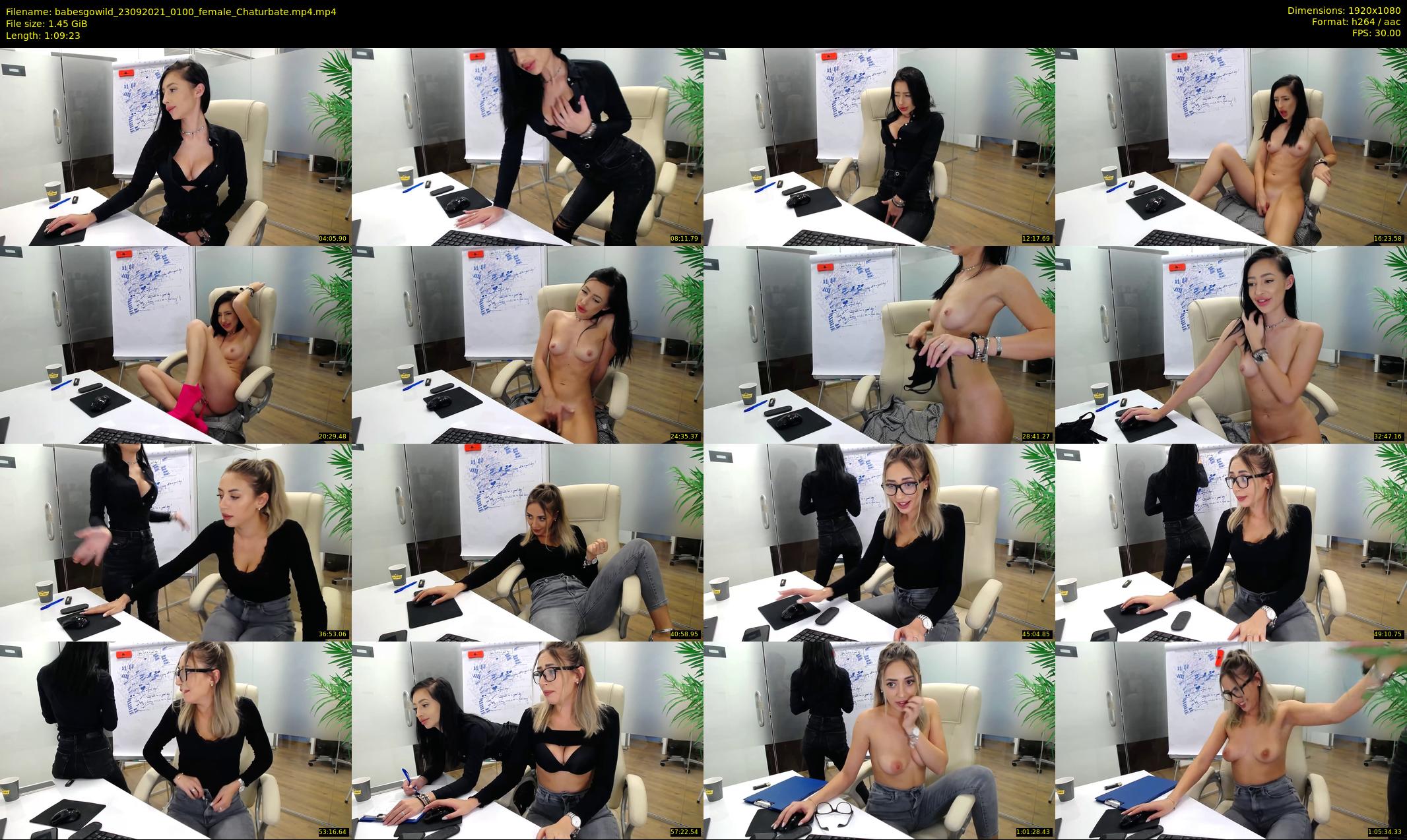 babesgowild — 70 minute Chaturbate couple cam show recording, 1080p, Sep 23, 2021