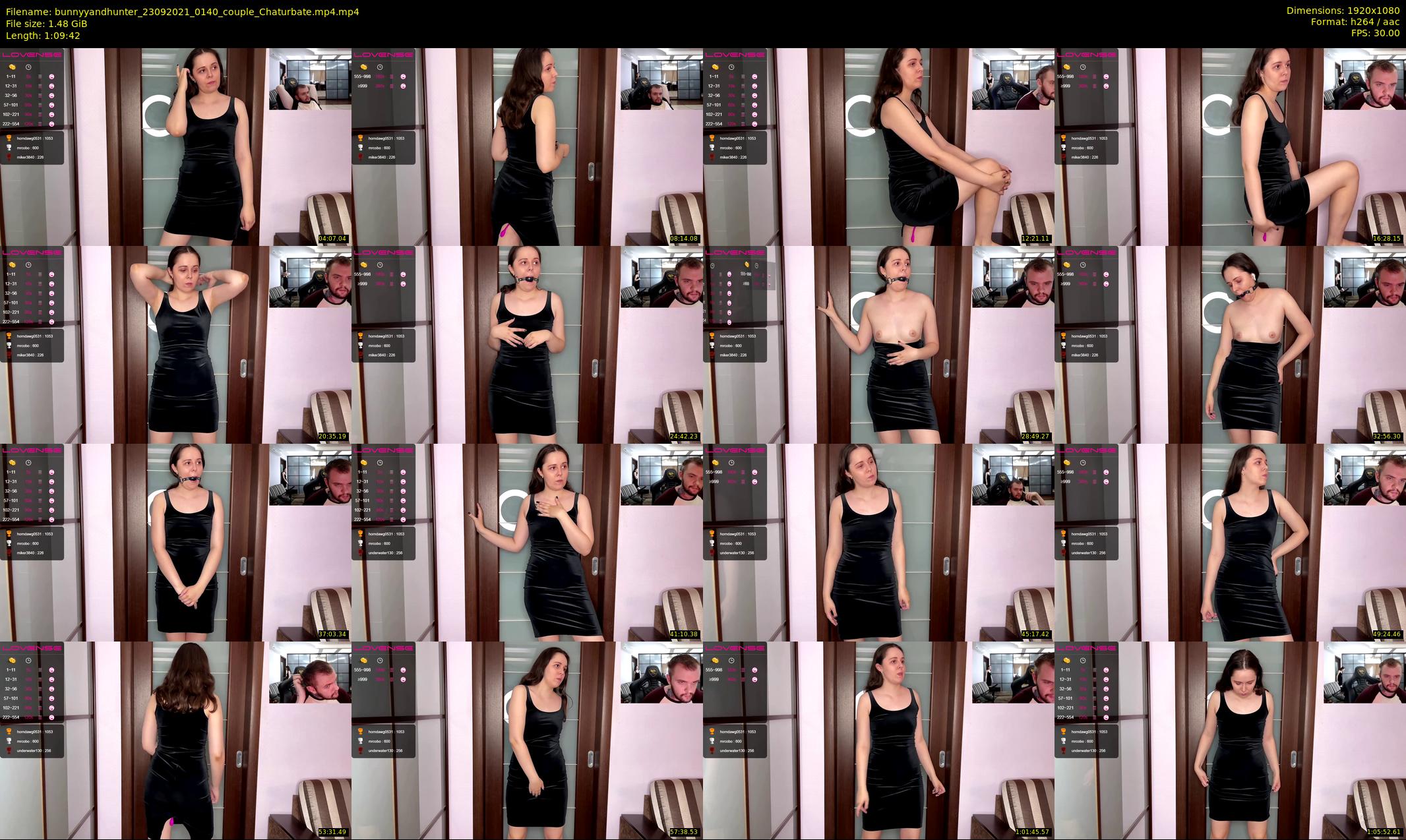 bunnyyandhunter — 70 minute Chaturbate couple cam show recording, 1080p, Sep 23, 2021