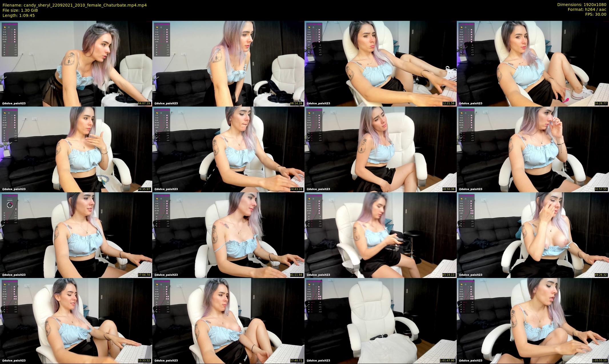 candy_sheryl — 70 minute Chaturbate female cam show recording, 1080p, Sep 22, 2021