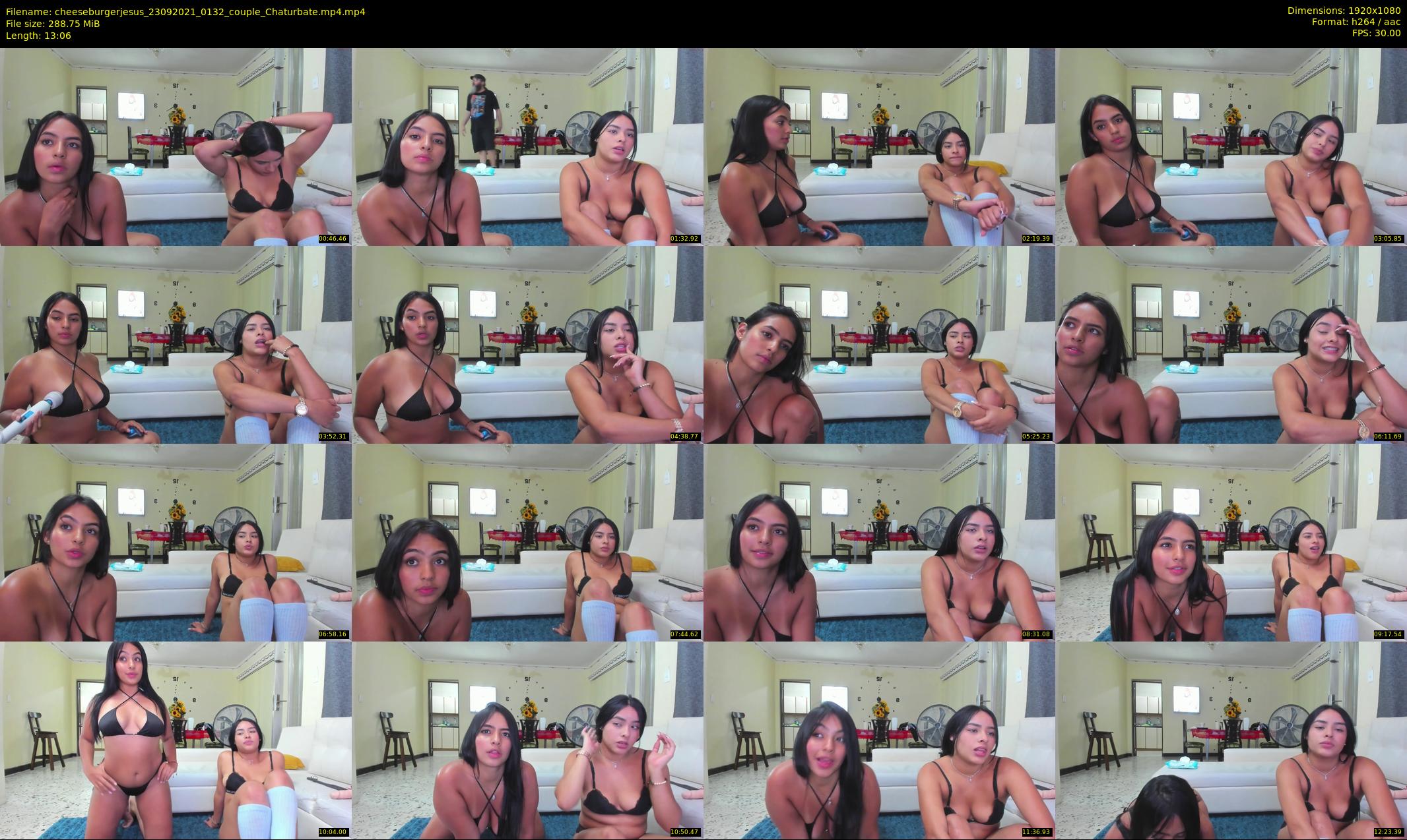 cheeseburgerjesus — 14 minute Chaturbate couple cam show recording, 1080p, Sep 23, 2021