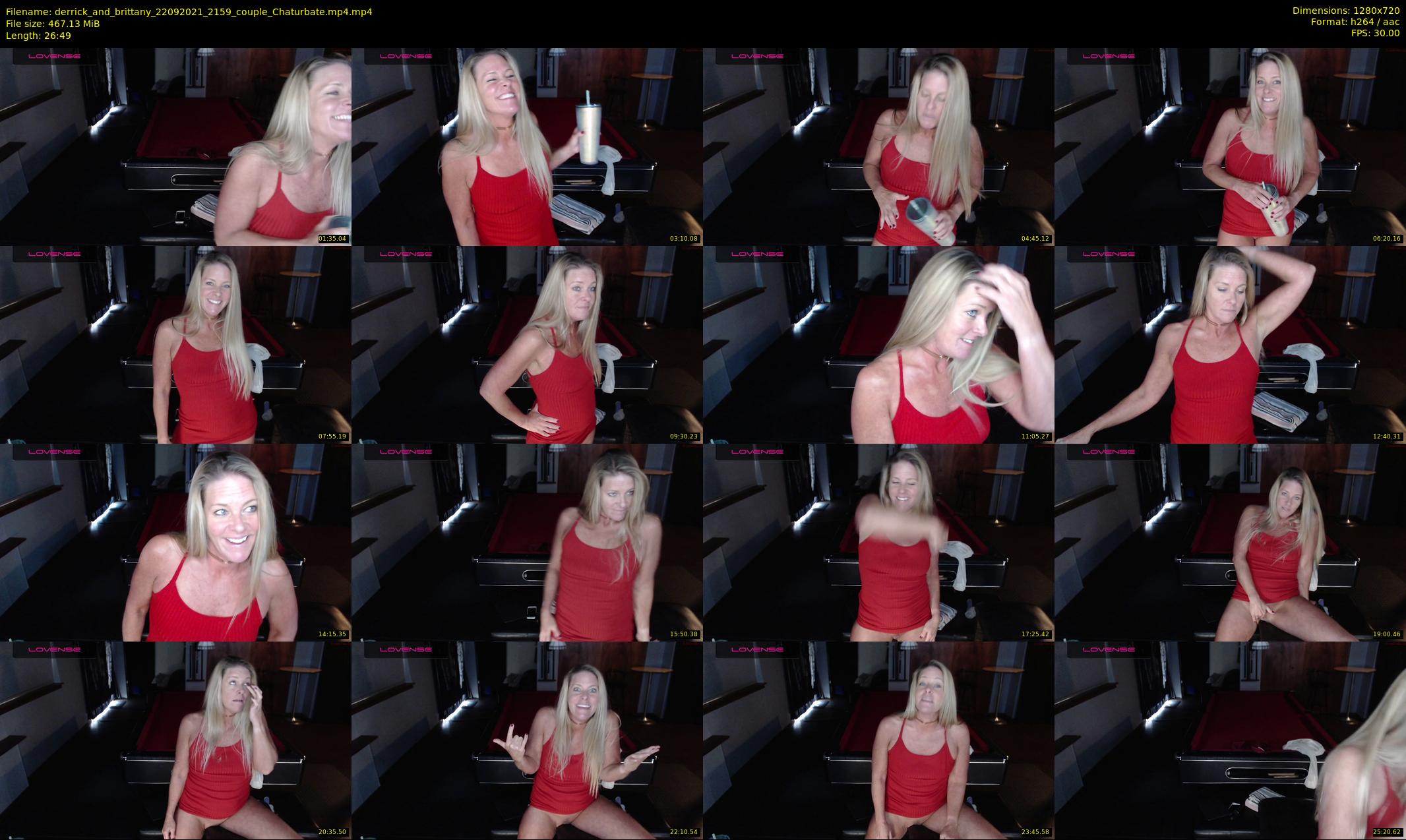 derrick_and_brittany — 27 minute Chaturbate couple cam show recording, 720p, Sep 22, 2021