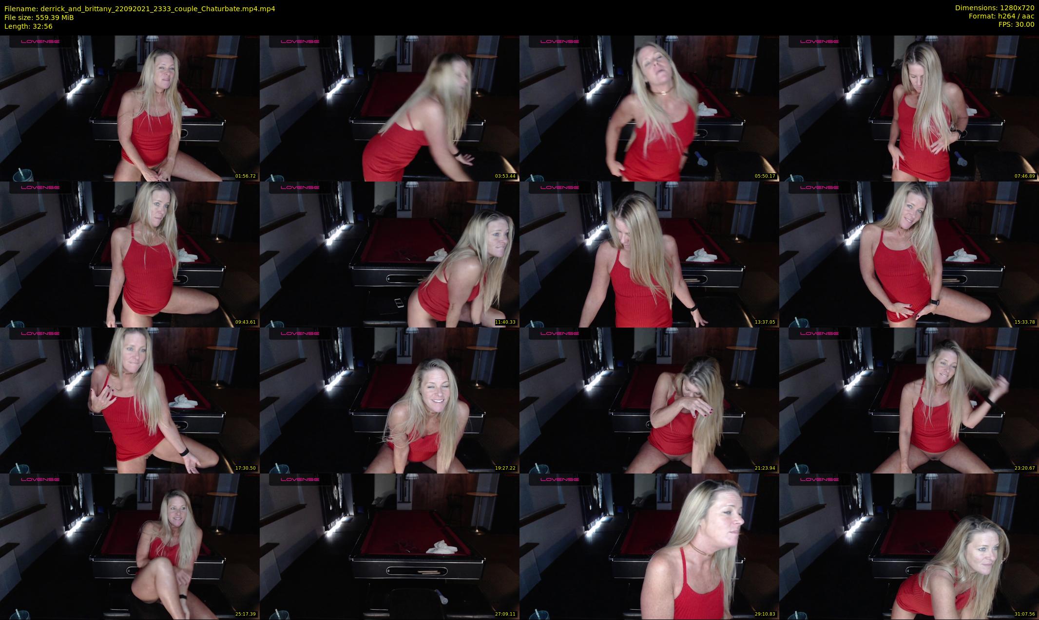 derrick_and_brittany — 33 minute Chaturbate couple cam show recording, 720p, Sep 22, 2021