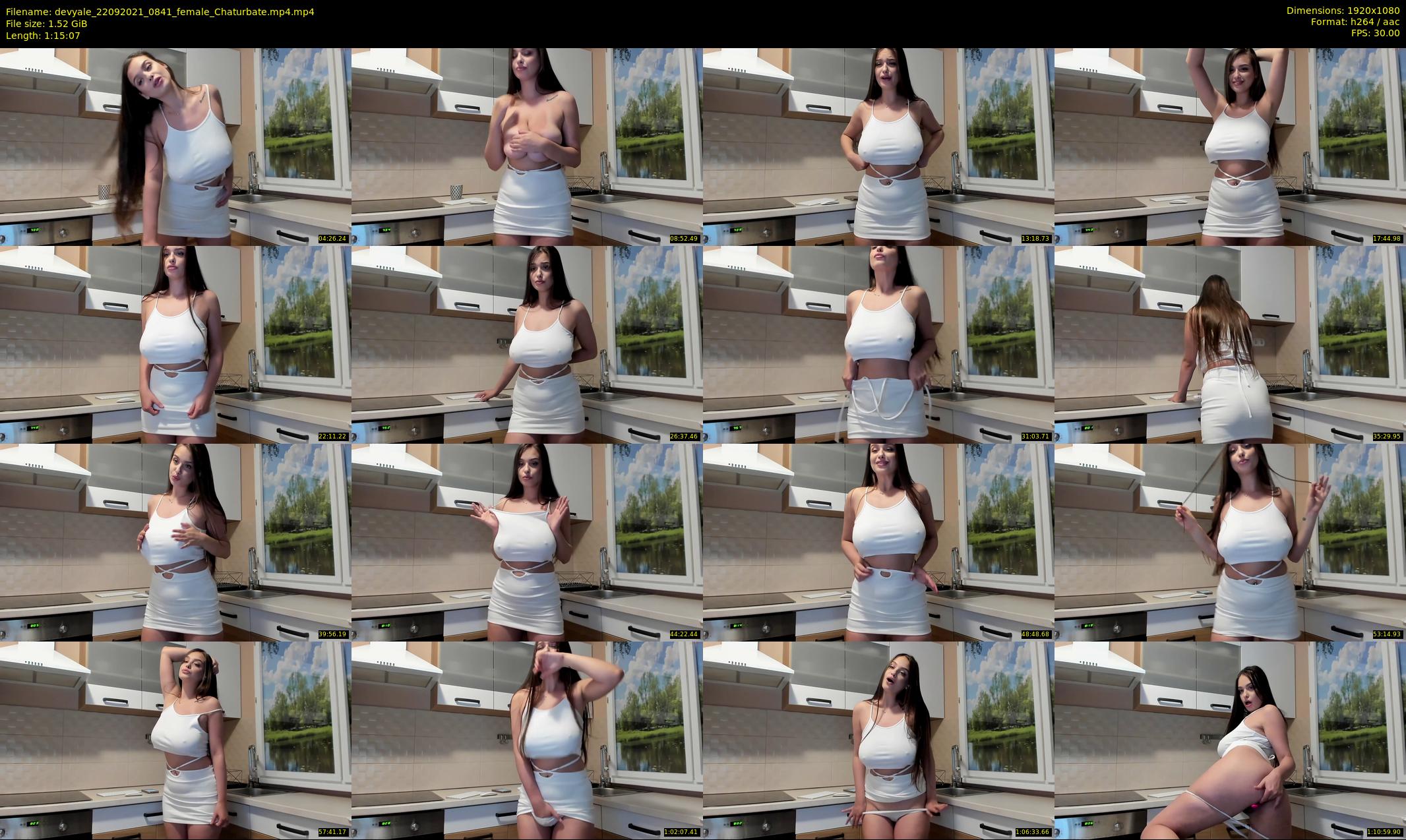 devyale — 76 minute Chaturbate female cam show recording, 1080p, Sep 22, 2021