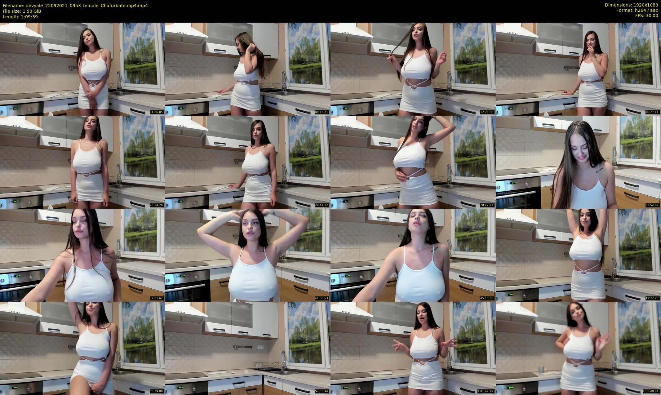 devyale — 70 minute Chaturbate female cam show recording, 1080p, Sep 22, 2021