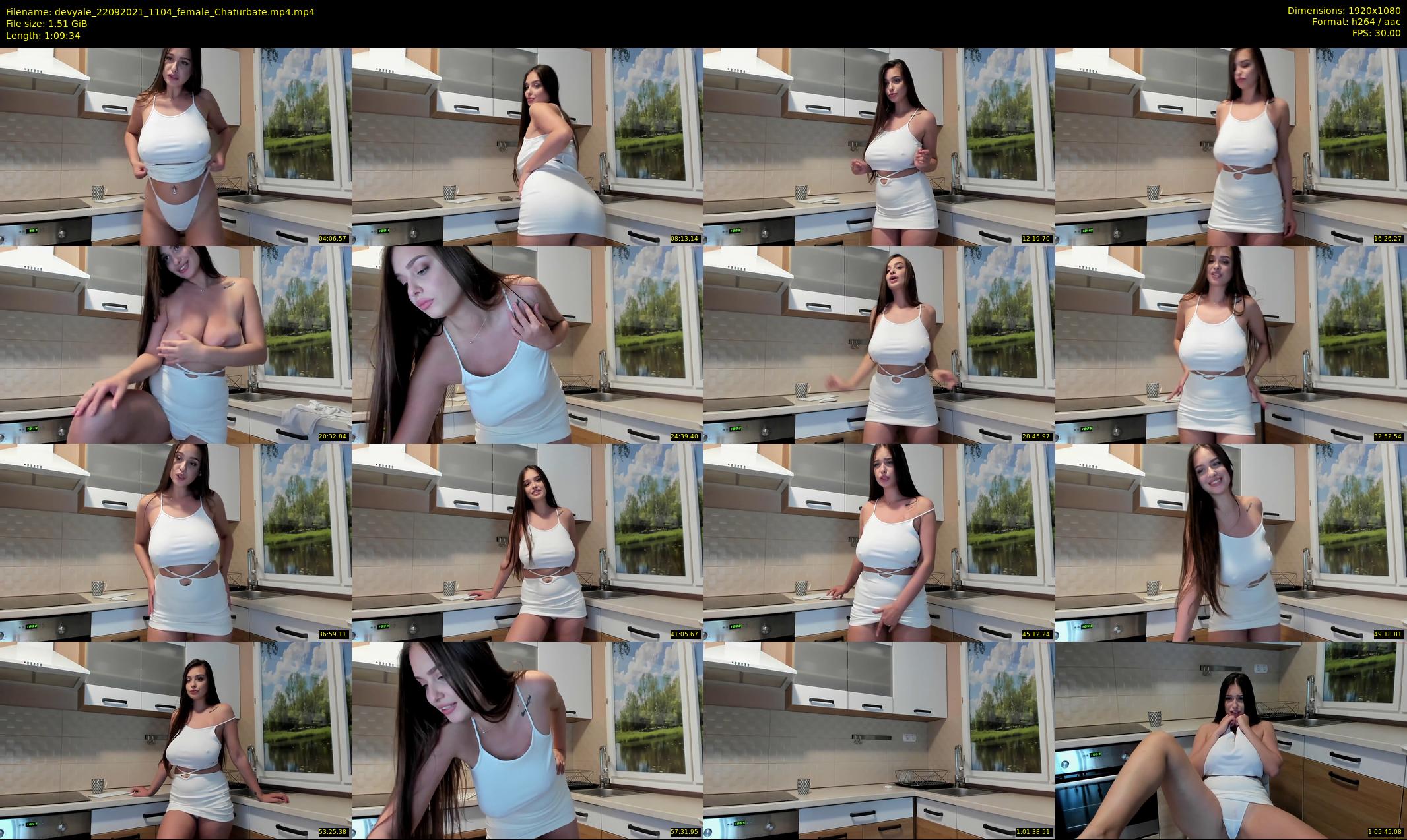 devyale — 70 minute Chaturbate female cam show recording, 1080p, Sep 22, 2021