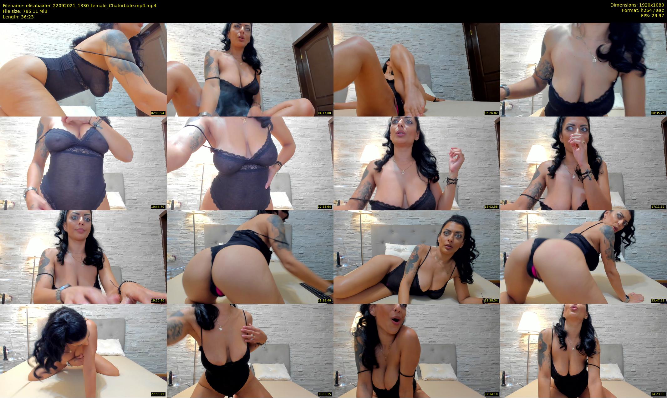 elisabaxter — 37 minute Chaturbate female cam show recording, 1080p, Sep 22, 2021