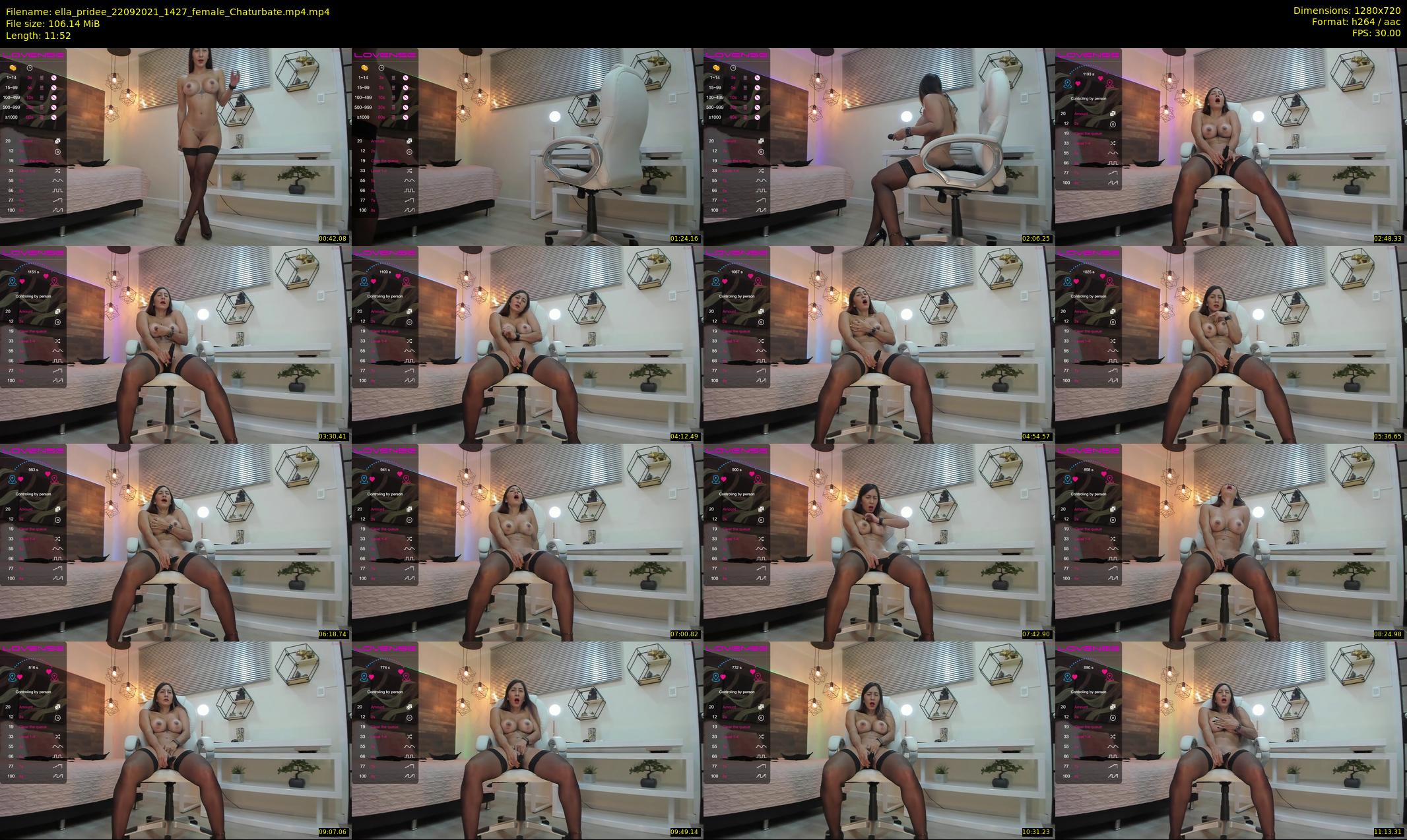ella_pridee — 12 minute Chaturbate female cam show recording, 720p, Sep 22, 2021
