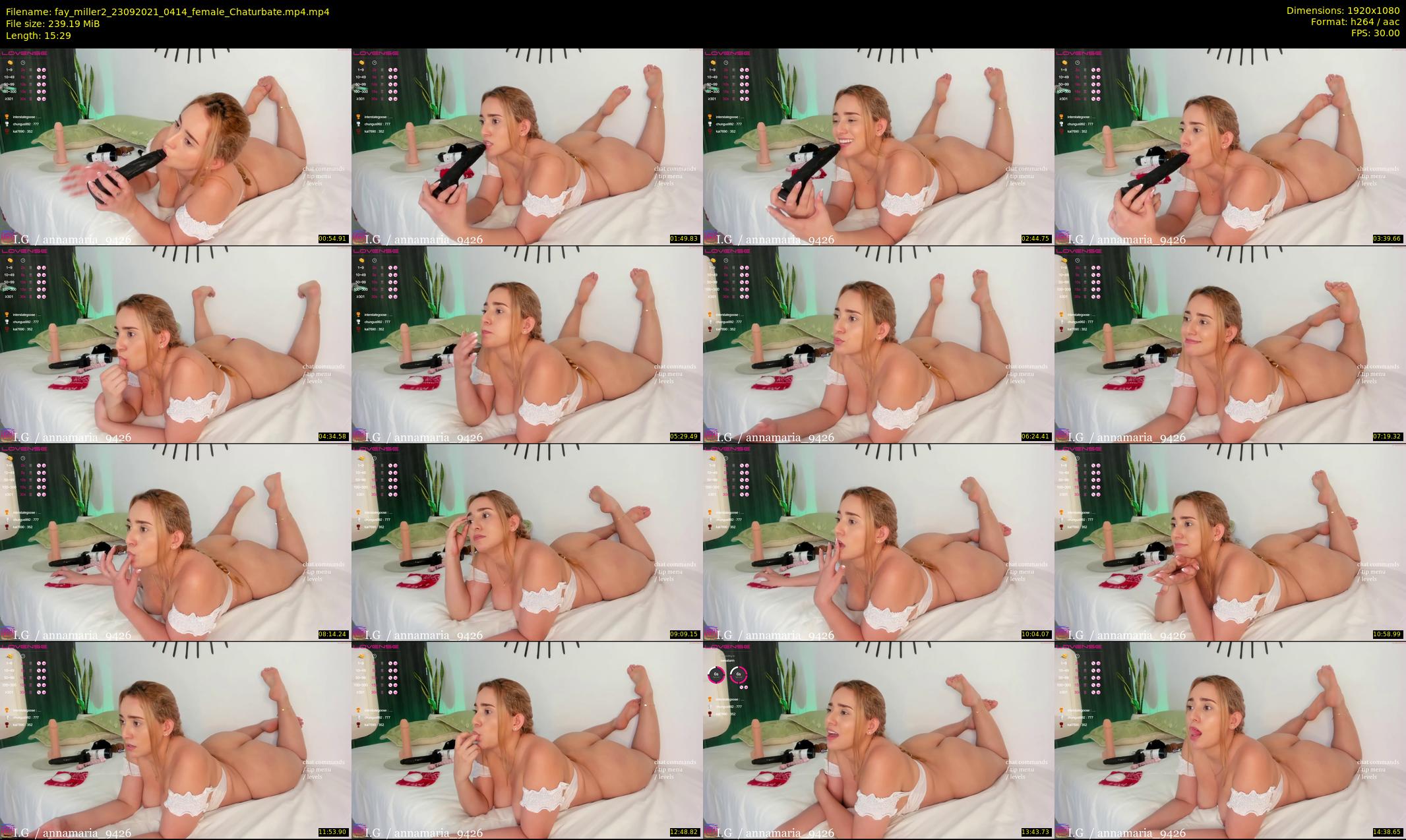 fay_miller2 — 16 minute Chaturbate female cam show recording, 1080p, Sep 23, 2021