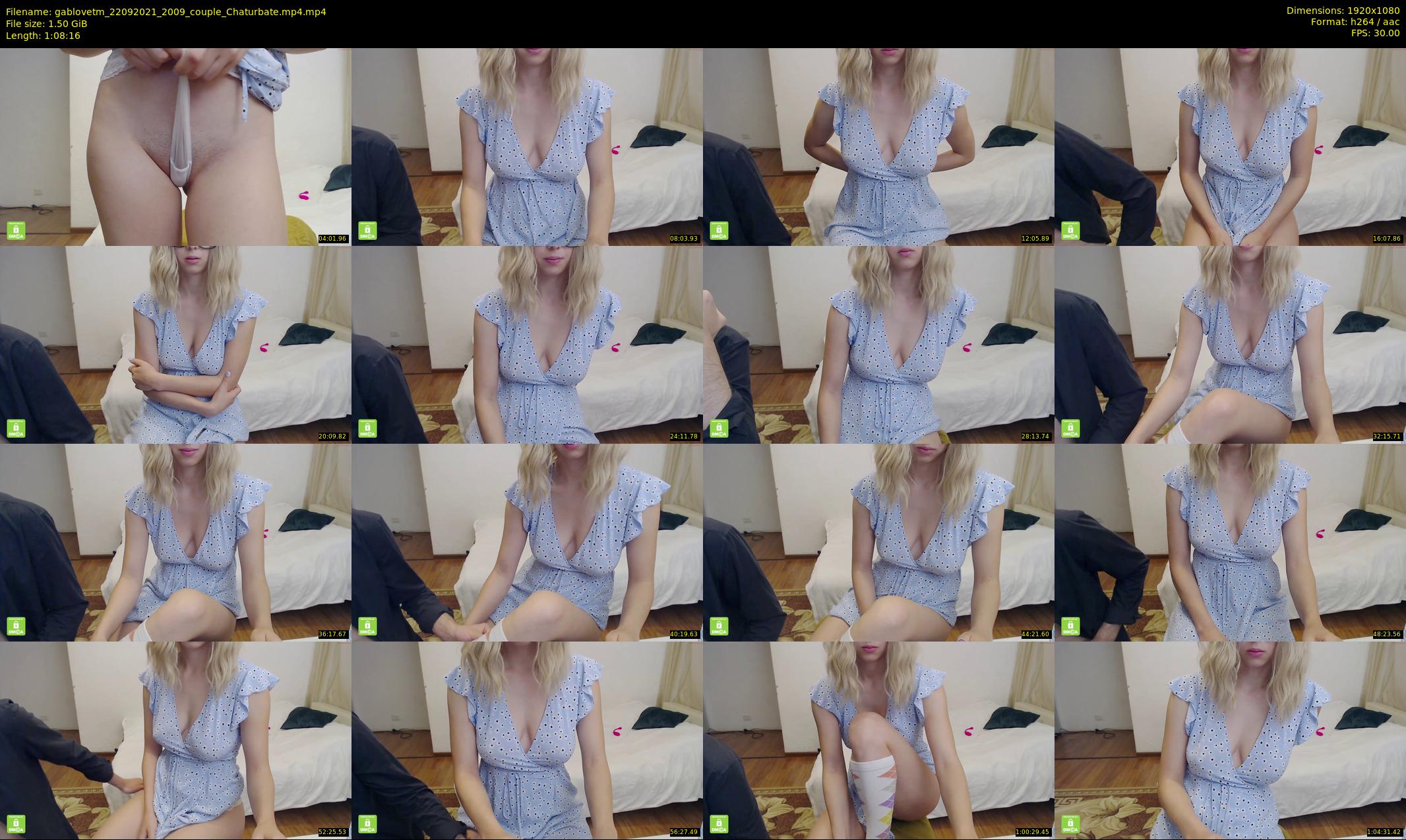 gablovetm — 69 minute Chaturbate couple cam show recording, 1080p, Sep 22, 2021
