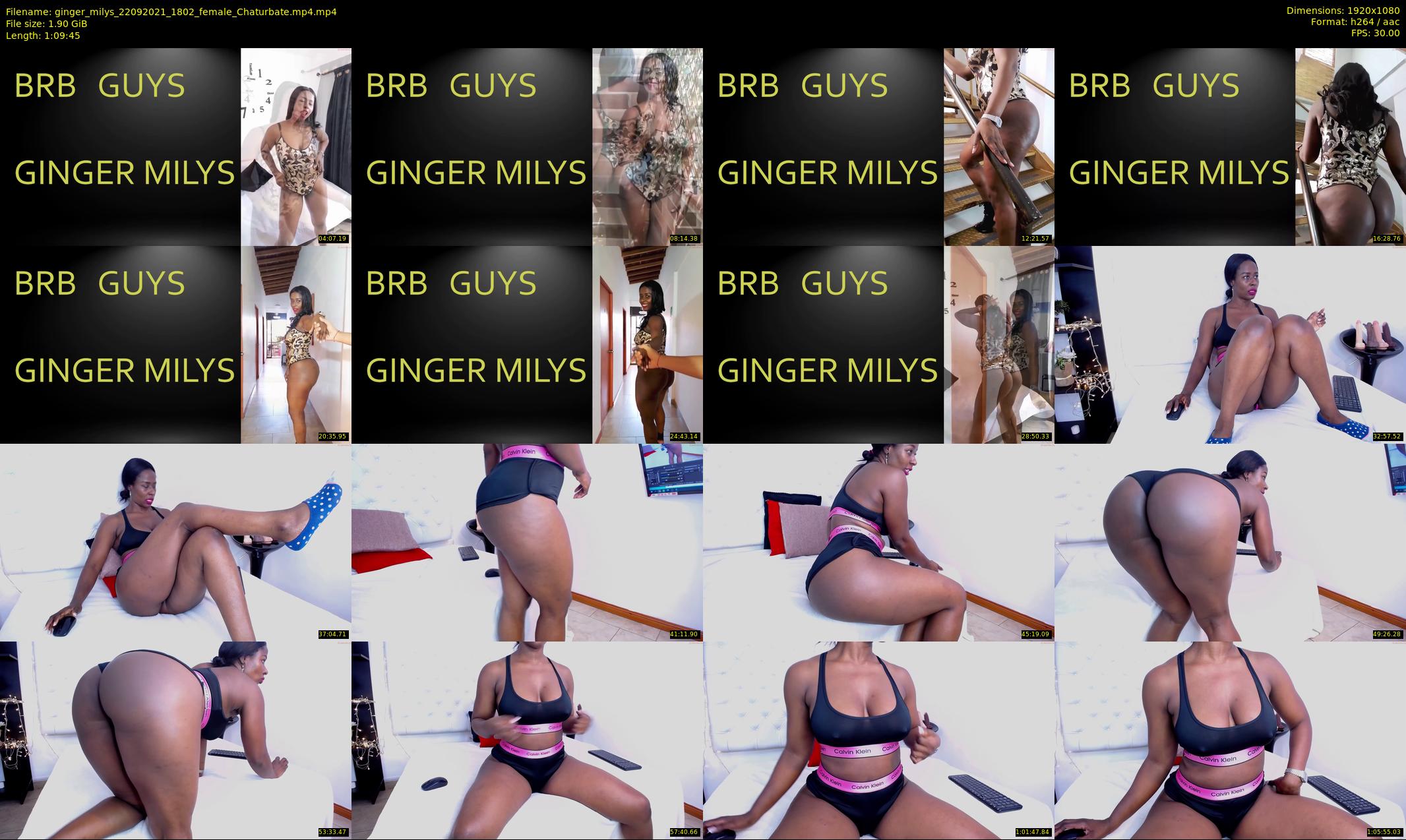 ginger_milys — 70 minute Chaturbate female cam show recording, 1080p, Sep 22, 2021