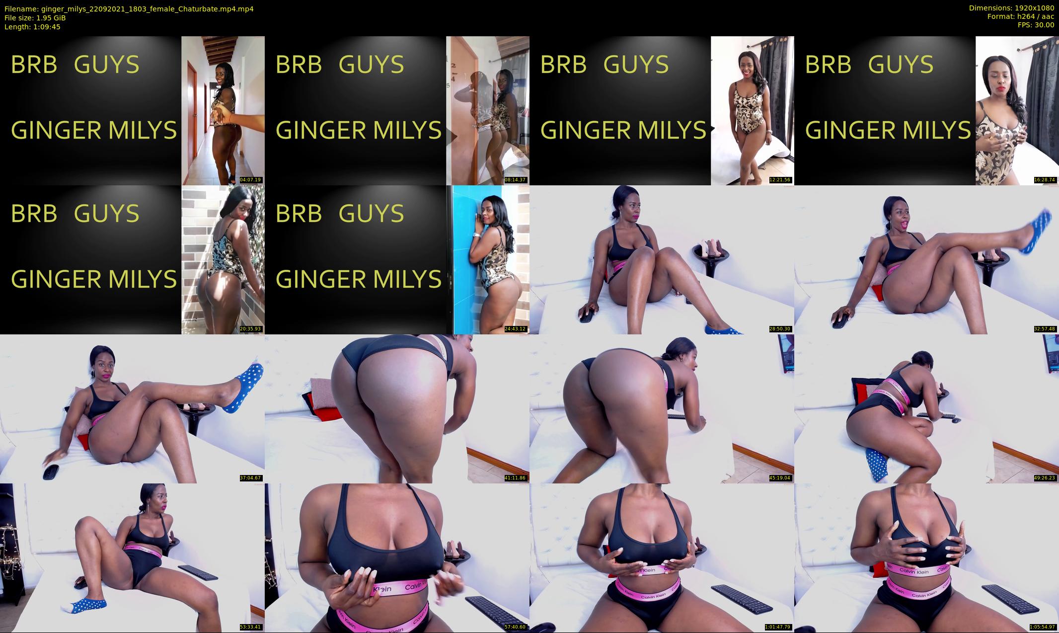 ginger_milys — 70 minute Chaturbate female cam show recording, 1080p, Sep 22, 2021