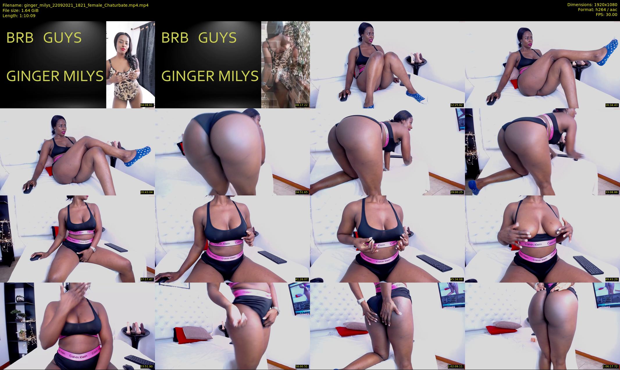 ginger_milys — 71 minute Chaturbate female cam show recording, 1080p, Sep 22, 2021