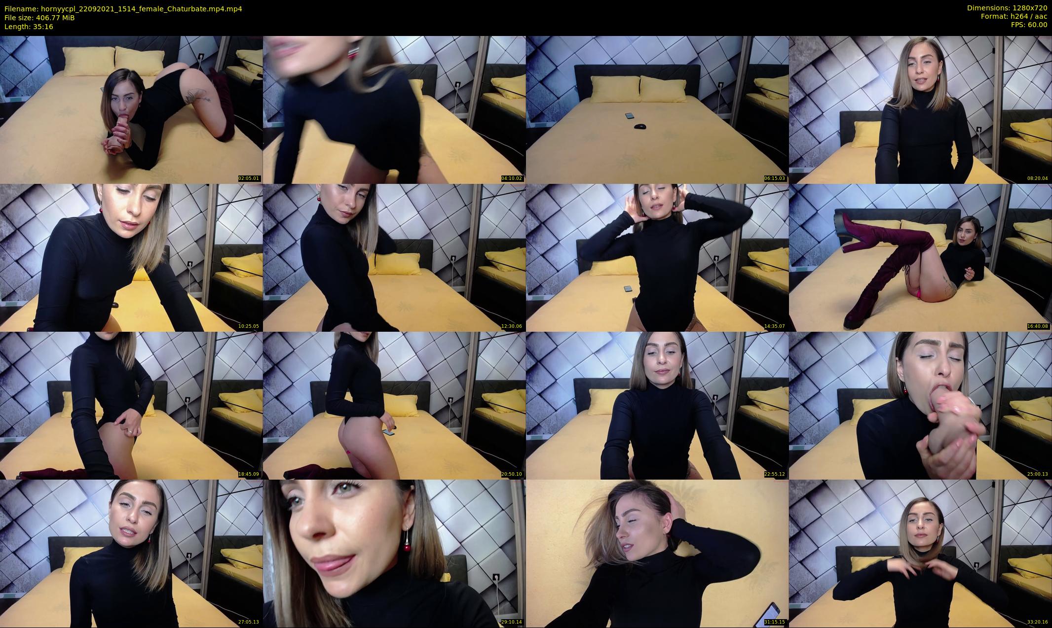 hornyycpl — 36 minute Chaturbate couple cam show recording, 720p, Sep 22, 2021