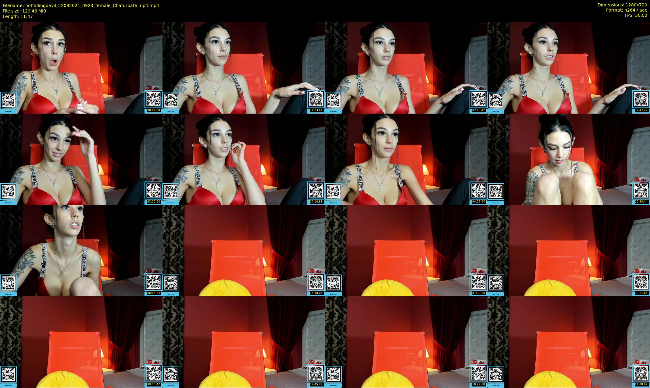 hotfallingdevil — 12 minute Chaturbate female cam show recording, 720p, Sep 22, 2021