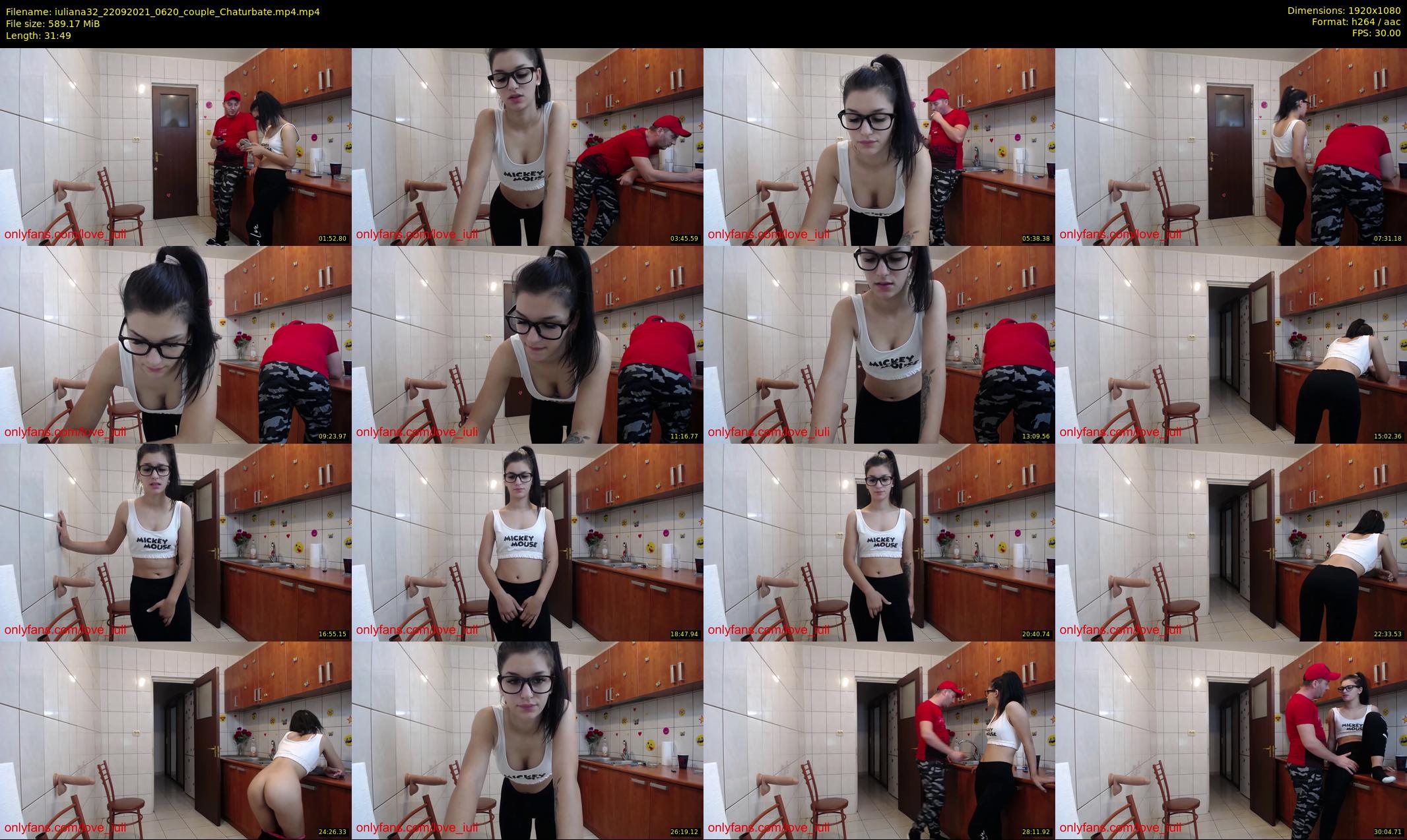 iuliana32 — 32 minute Chaturbate couple cam show recording, 1080p, Sep 22, 2021