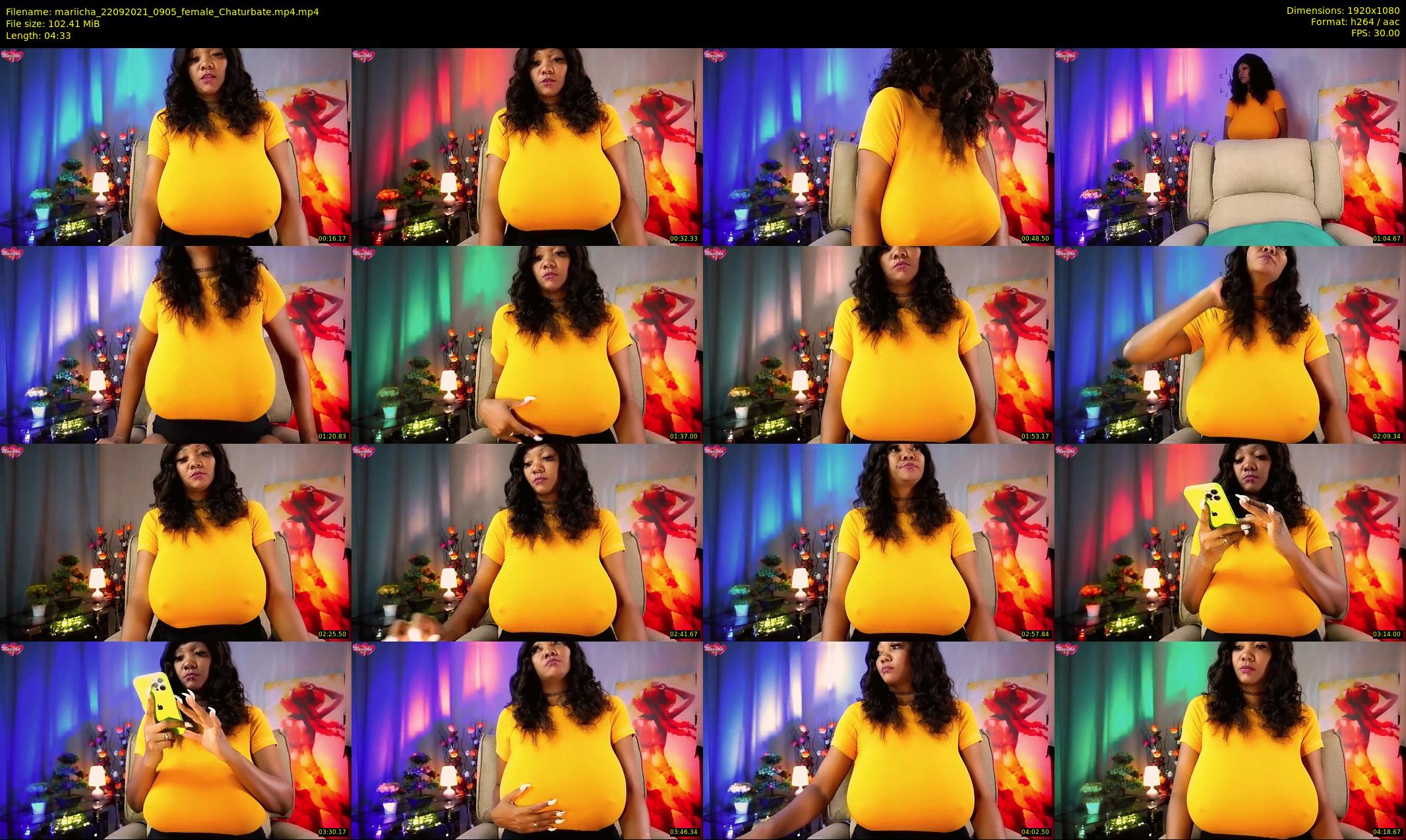 mariicha — 5 minute Chaturbate female cam show recording, 1080p, Sep 22, 2021