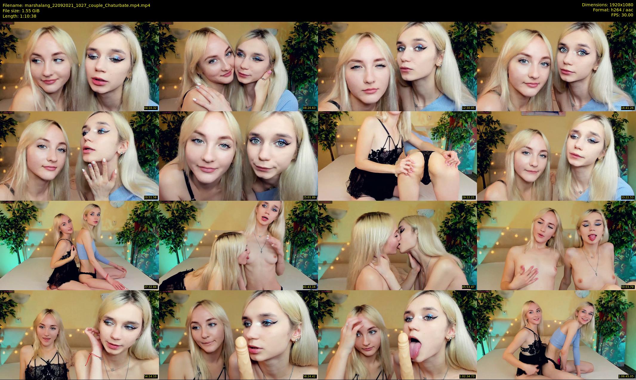 marshalang — 71 minute Chaturbate couple cam show recording, 1080p, Sep 22, 2021
