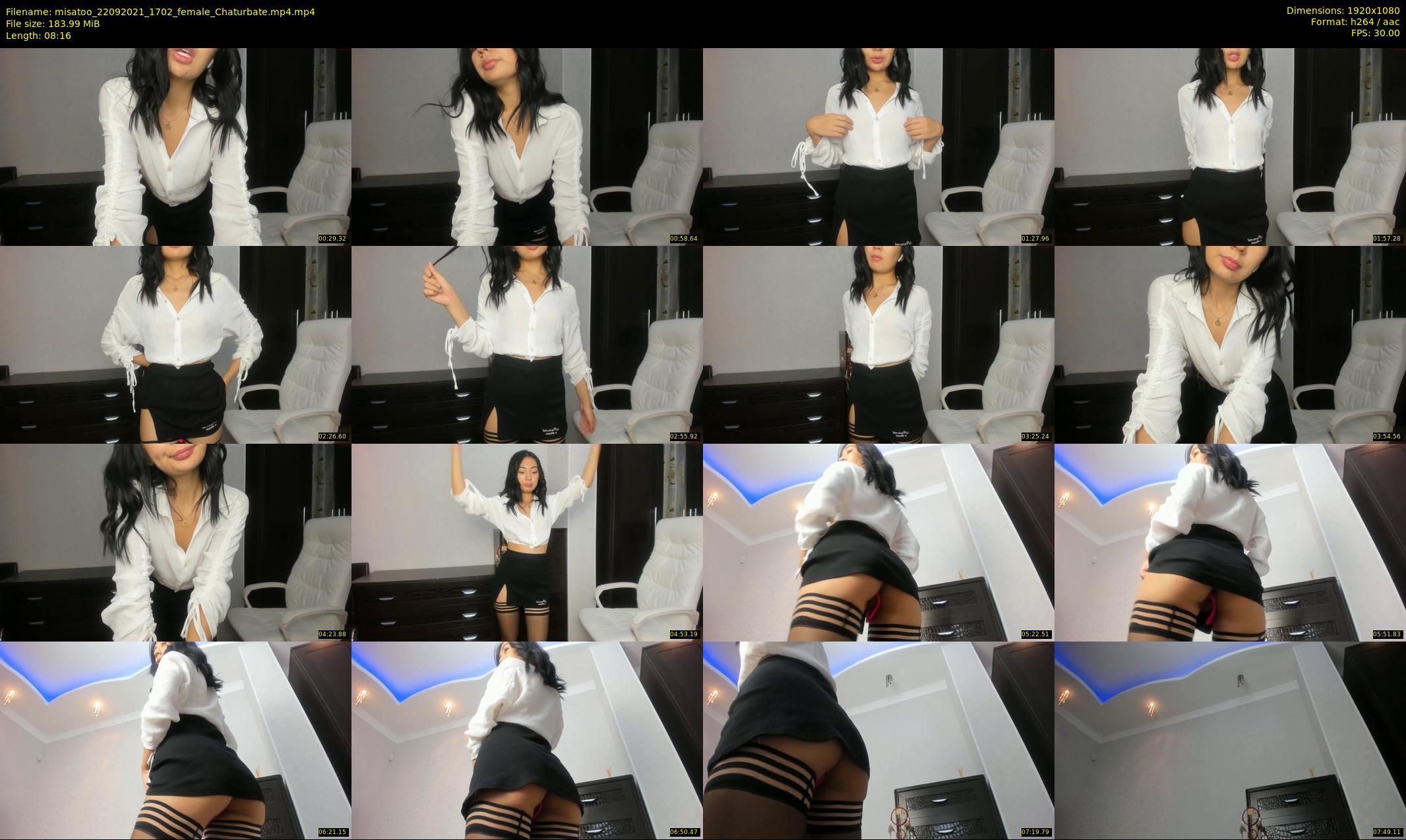 misatoo — 9 minute Chaturbate female cam show recording, 1080p, Sep 22, 2021