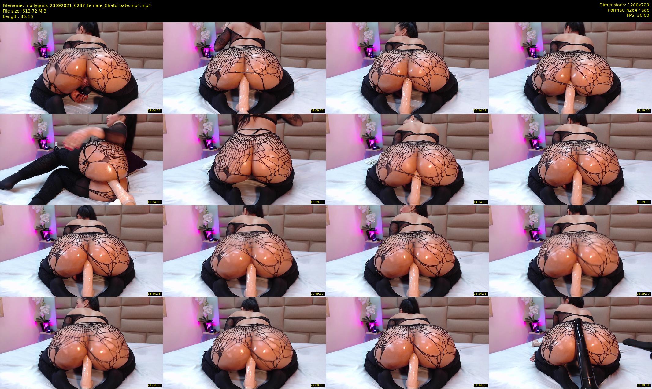 mollyguns — 36 minute Chaturbate female cam show recording, 720p, Sep 23, 2021