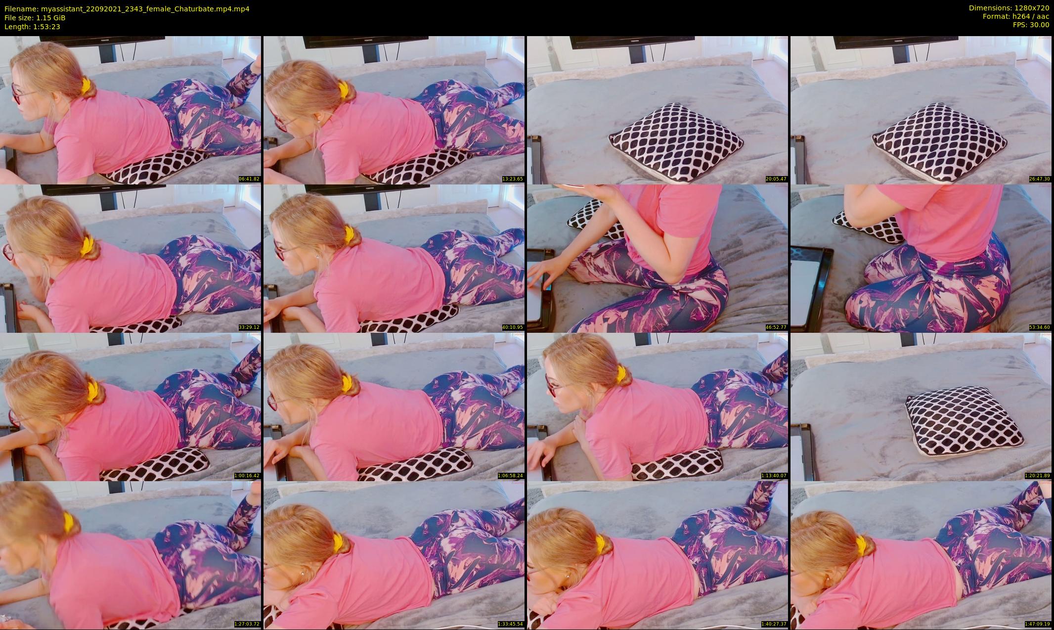myassistant — 114 minute Chaturbate female cam show recording, 720p, Sep 22, 2021