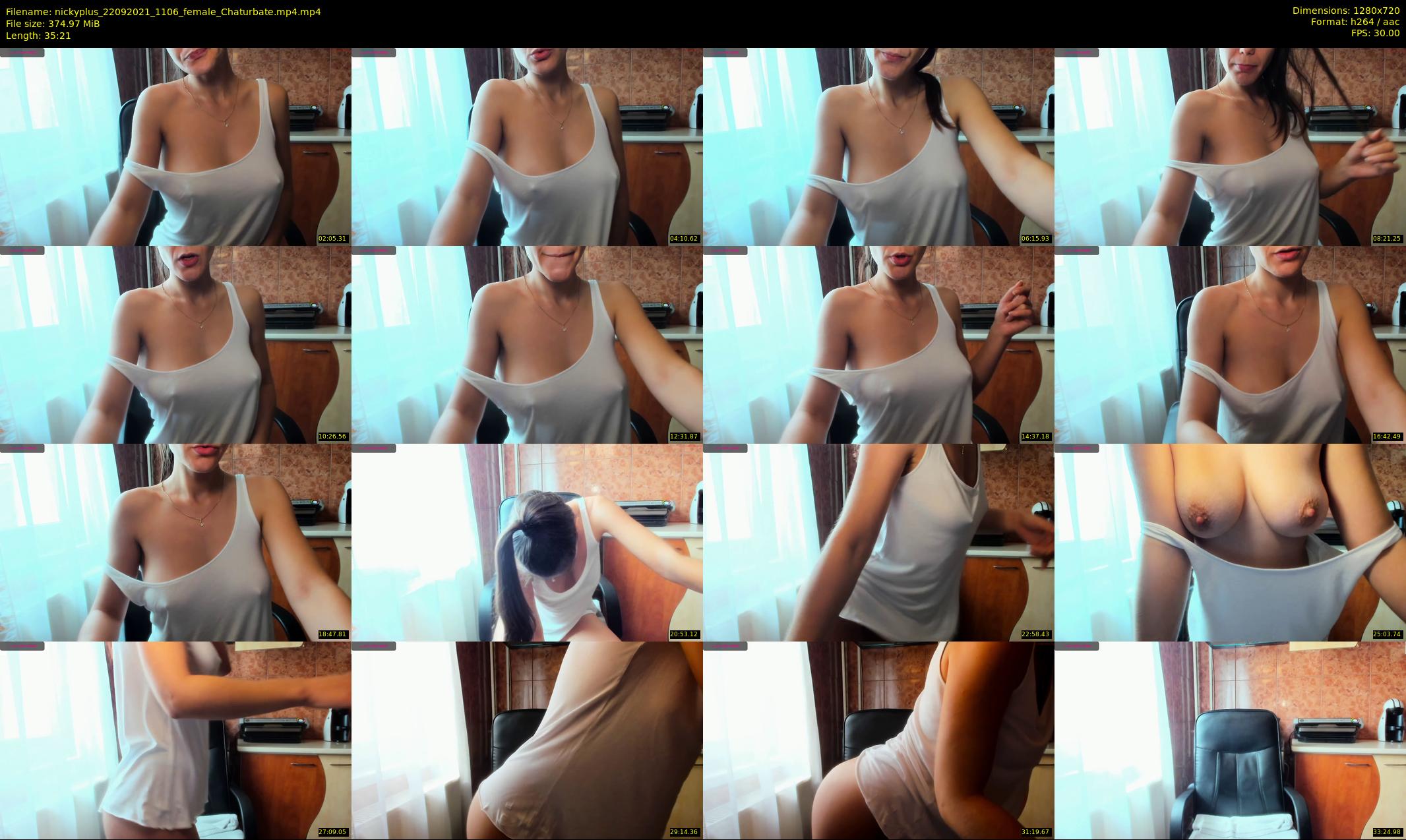 nickyplus — 36 minute Chaturbate couple cam show recording, 720p, Sep 22, 2021