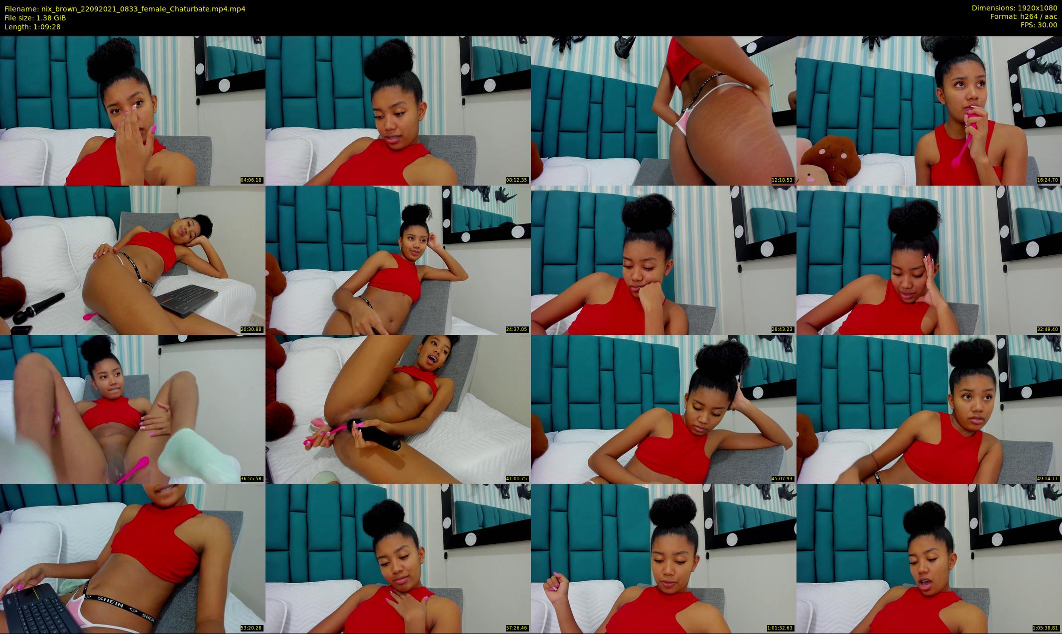 nix_brown — 70 minute Chaturbate female cam show recording, 1080p, Sep 22, 2021