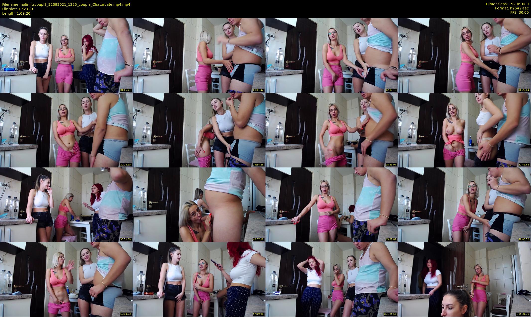 nolimitscoupl3 — 70 minute Chaturbate couple cam show recording, 1080p, Sep 22, 2021