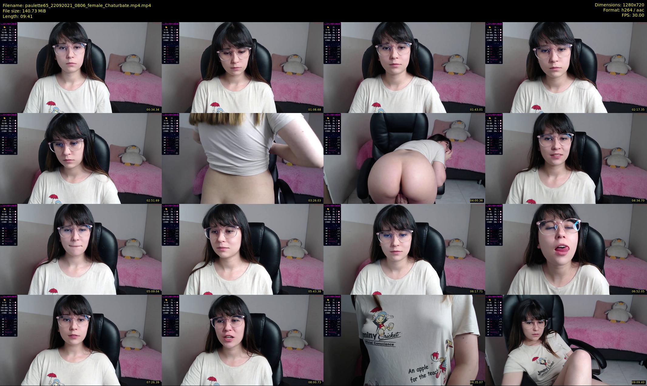 paulette65 — 10 minute Chaturbate female cam show recording, 720p, Sep 22, 2021