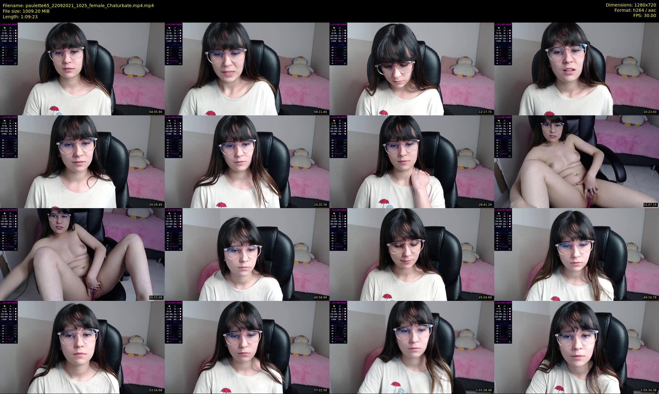paulette65 — 70 minute Chaturbate female cam show recording, 720p, Sep 22, 2021
