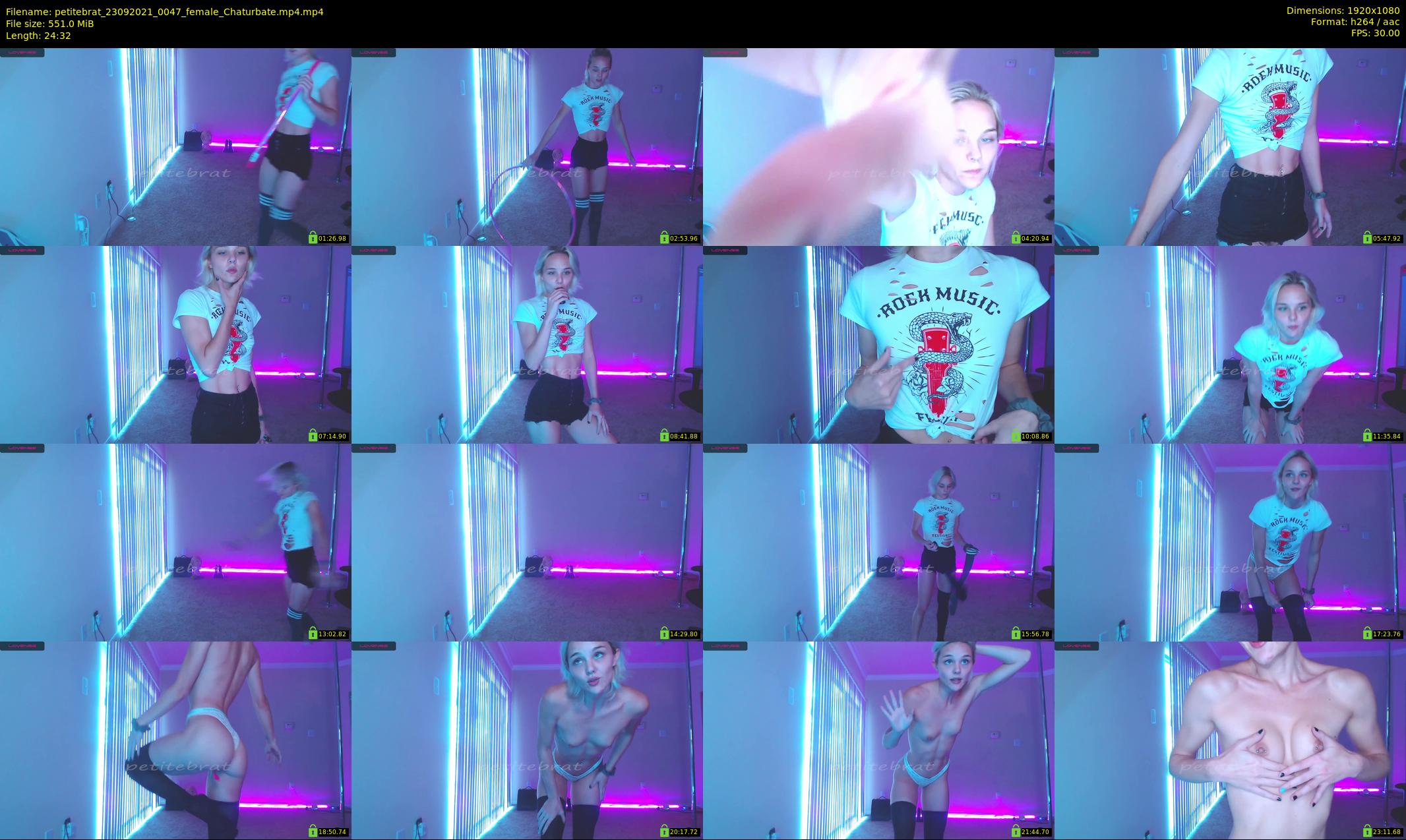 petitebrat — 25 minute Chaturbate female cam show recording, 1080p, Sep 23, 2021