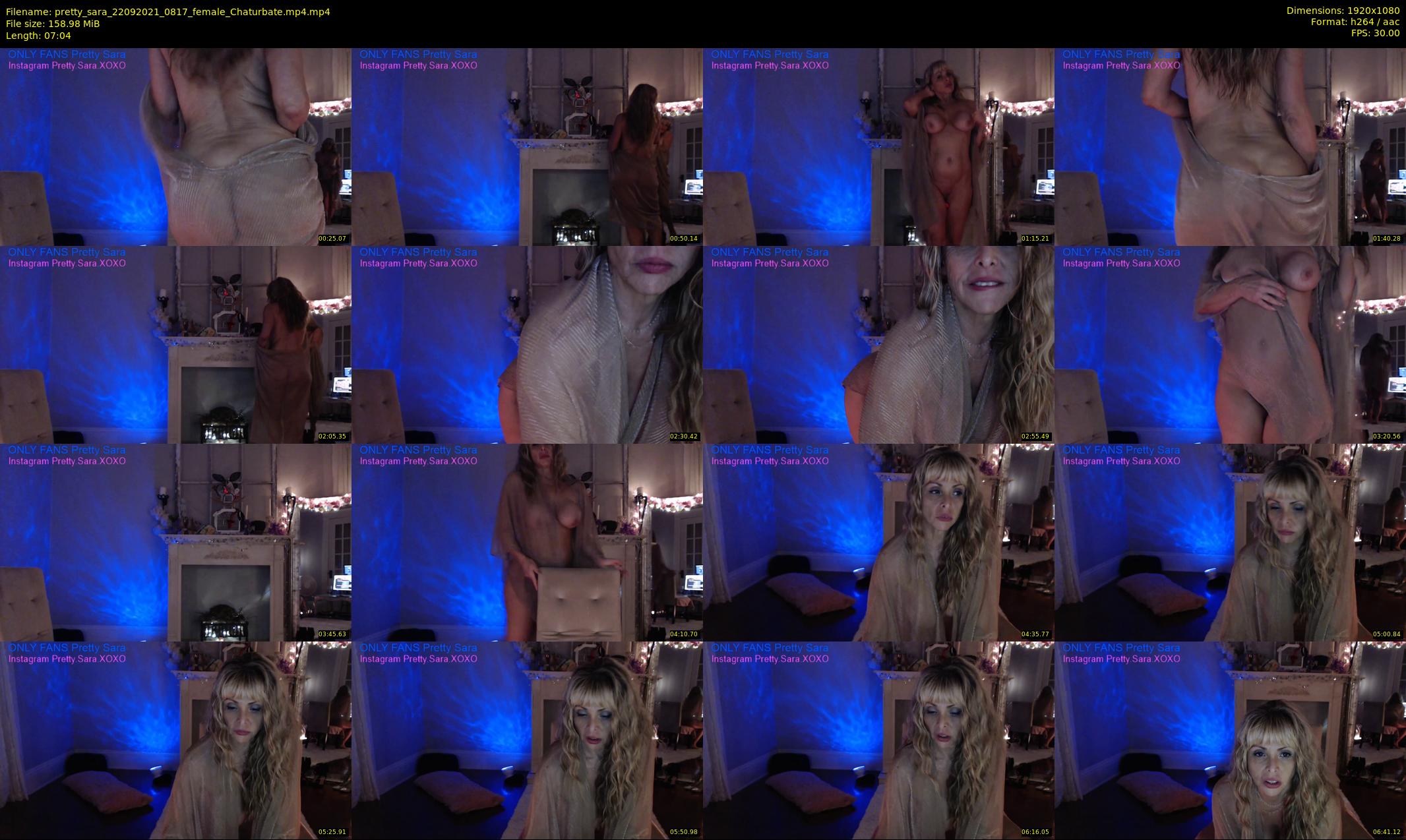 pretty_sara — 8 minute Chaturbate female cam show recording, 1080p, Sep 22, 2021