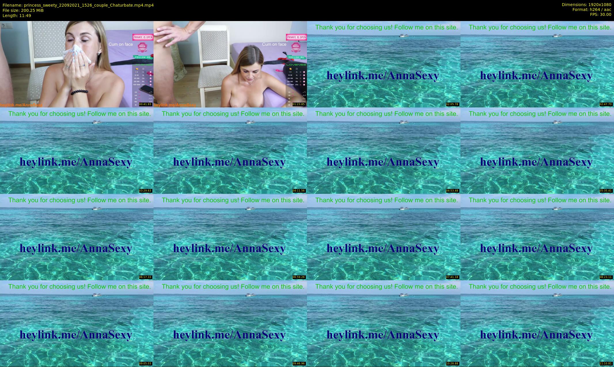 princess_sweety — 12 minute Chaturbate couple cam show recording, 1080p, Sep 22, 2021