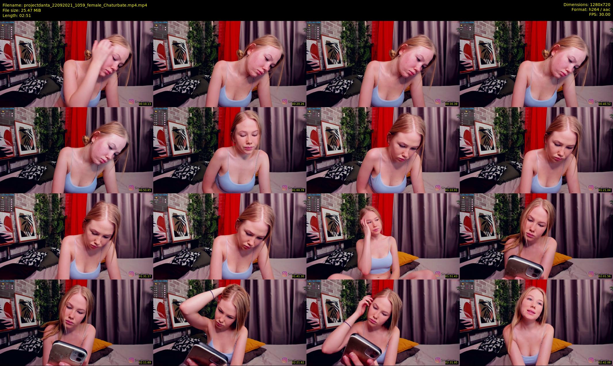 projectdanta — 3 minute Chaturbate female cam show recording, 720p, Sep 22, 2021