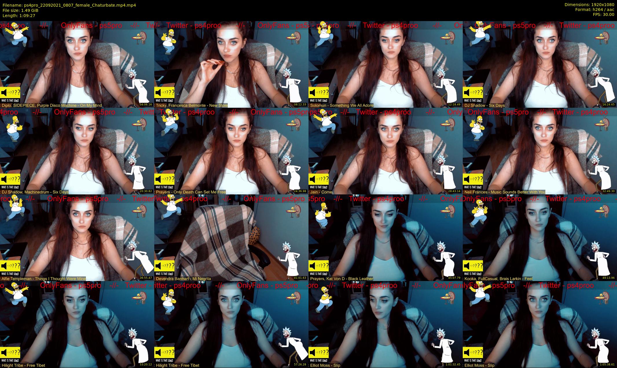 ps4pro — 70 minute Chaturbate female cam show recording, 1080p, Sep 22, 2021