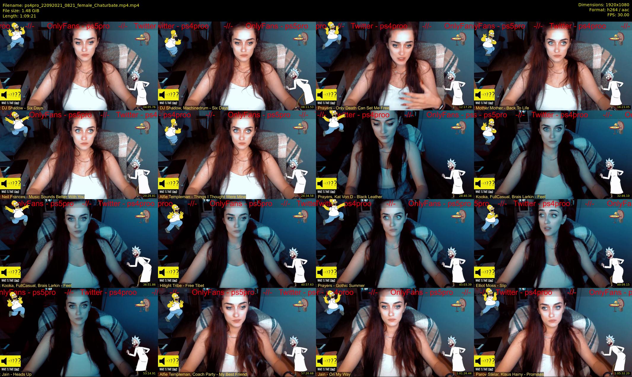 ps4pro — 70 minute Chaturbate female cam show recording, 1080p, Sep 22, 2021