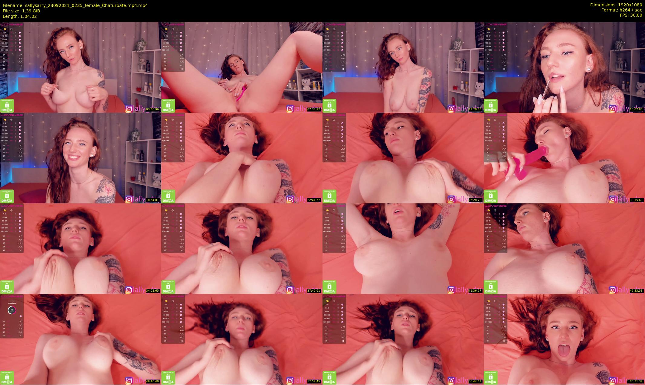 sallysarry — 65 minute Chaturbate couple cam show recording, 1080p, Sep 23, 2021