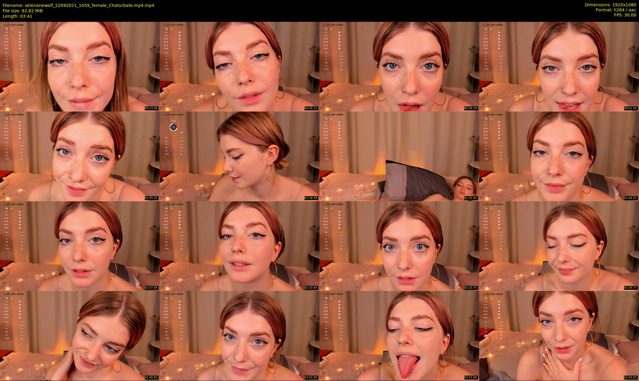 selenanewolf — 4 minute Chaturbate couple cam show recording, 1080p, Sep 22, 2021