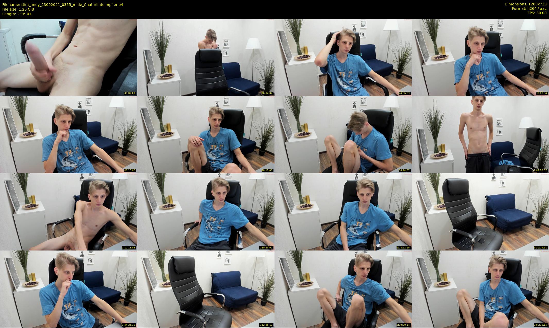 slim_andy — 137 minute Chaturbate male cam show recording, 720p, Sep 23, 2021