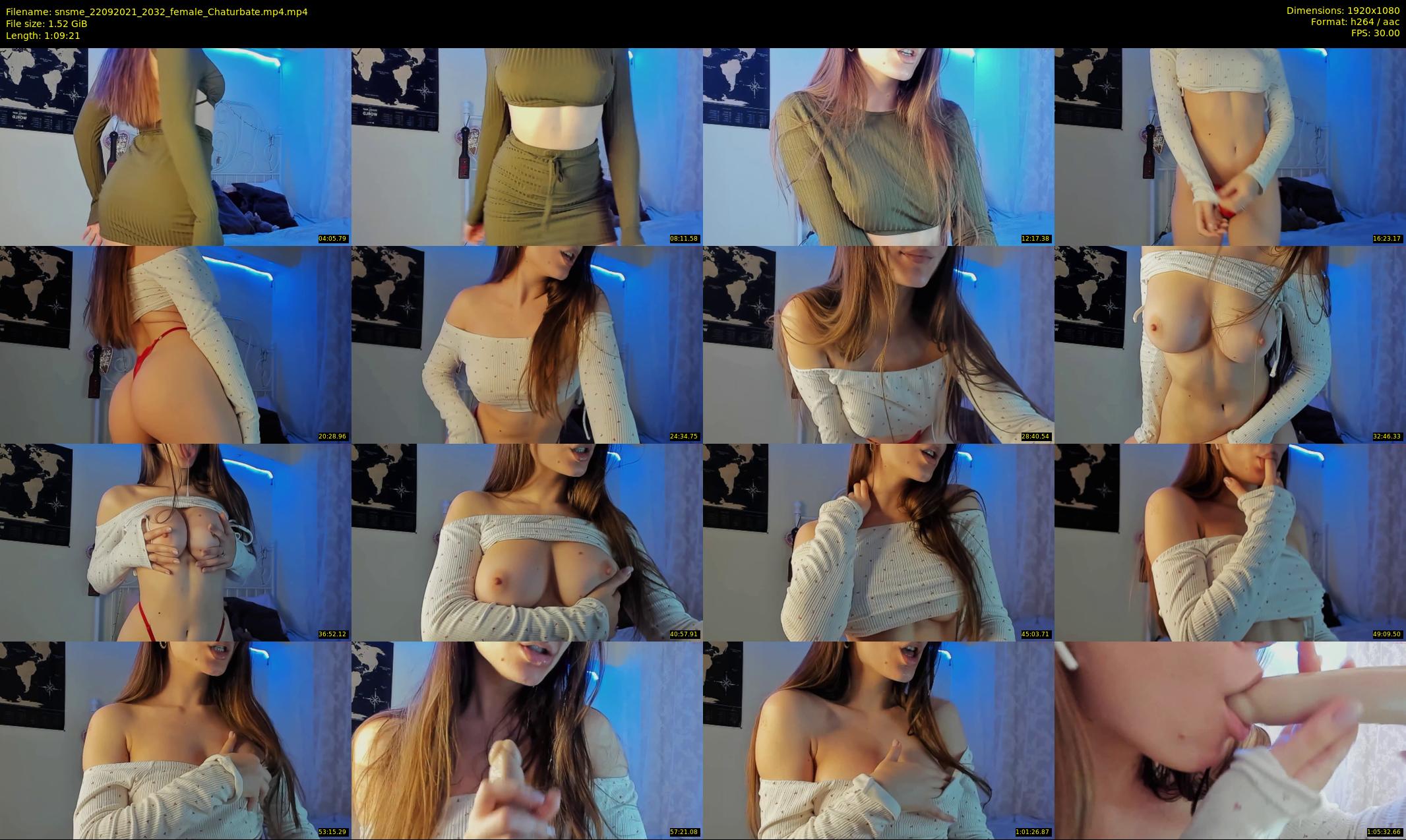 snsme — 70 minute Chaturbate female cam show recording, 1080p, Sep 22, 2021