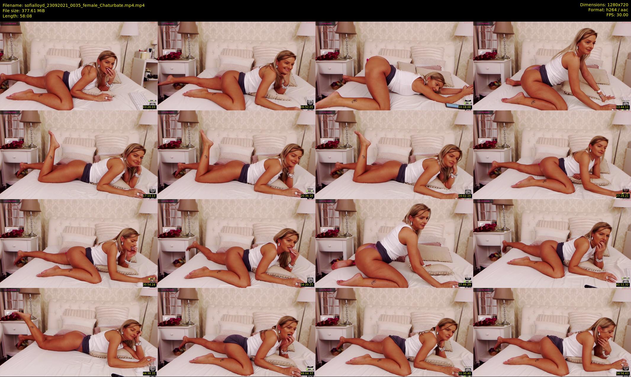 sofialloyd — 59 minute Chaturbate female cam show recording, 720p, Sep 23, 2021