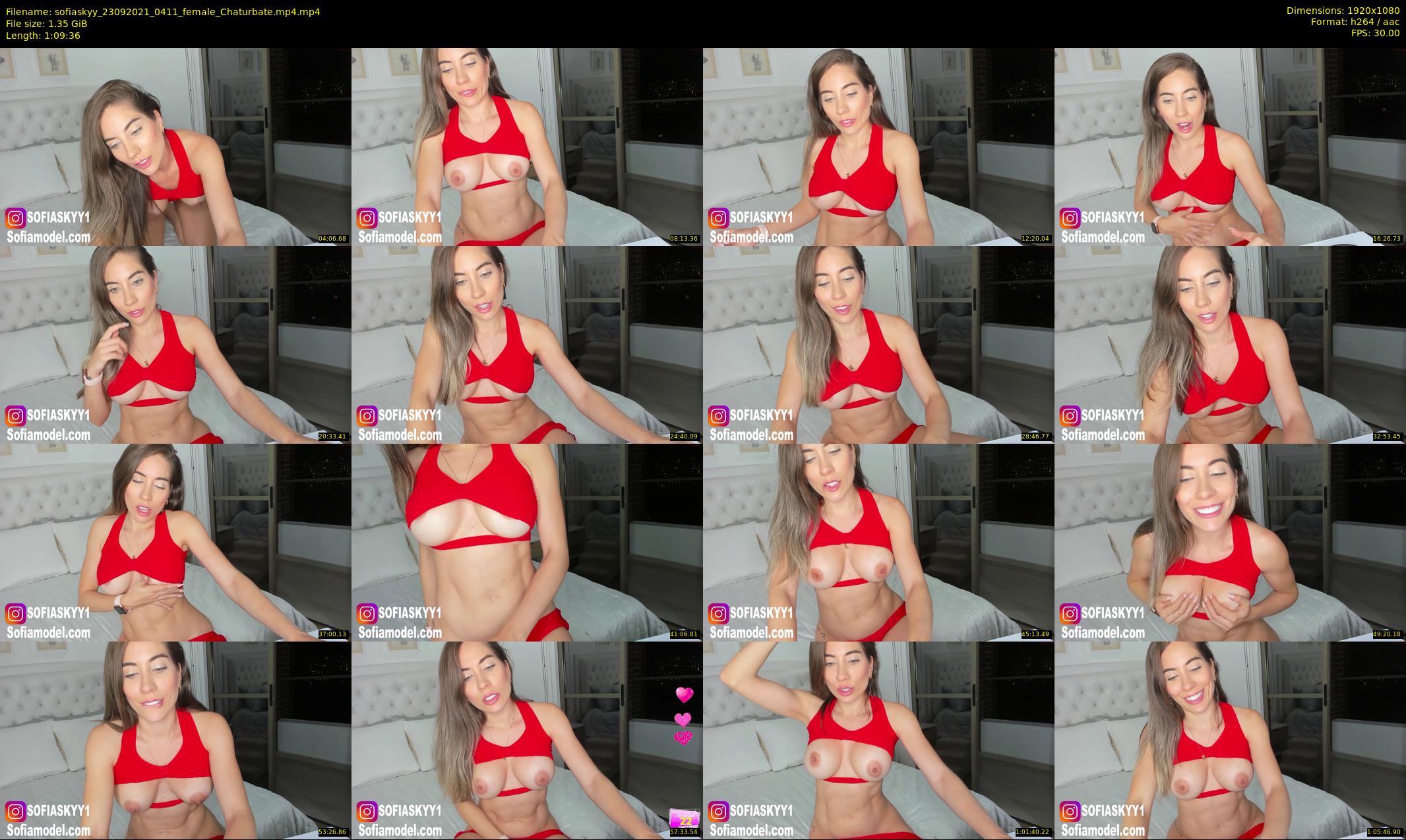 sofiaskyy — 70 minute Chaturbate female cam show recording, 1080p, Sep 23, 2021