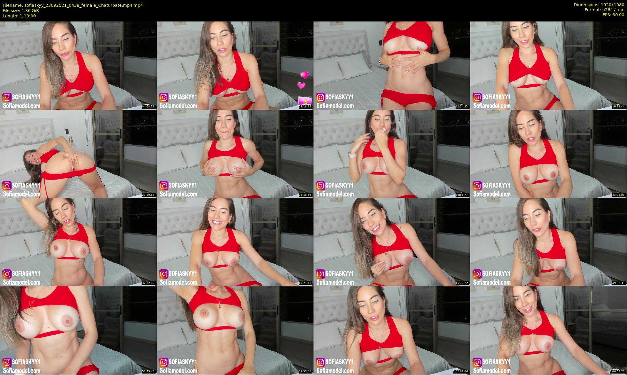 sofiaskyy — 70 minute Chaturbate female cam show recording, 1080p, Sep 23, 2021