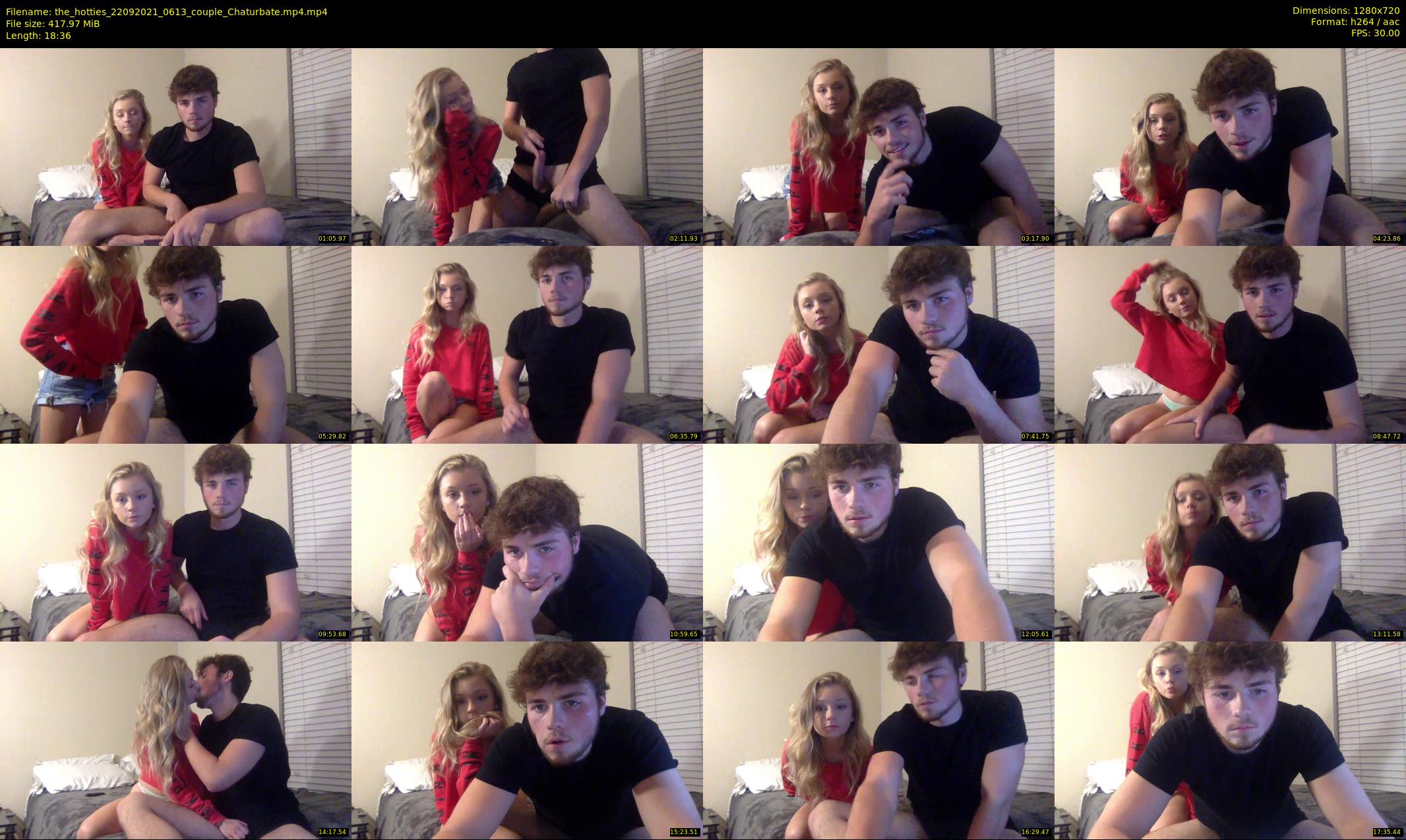 the_hotties — 19 minute Chaturbate couple cam show recording, 720p, Sep 22, 2021