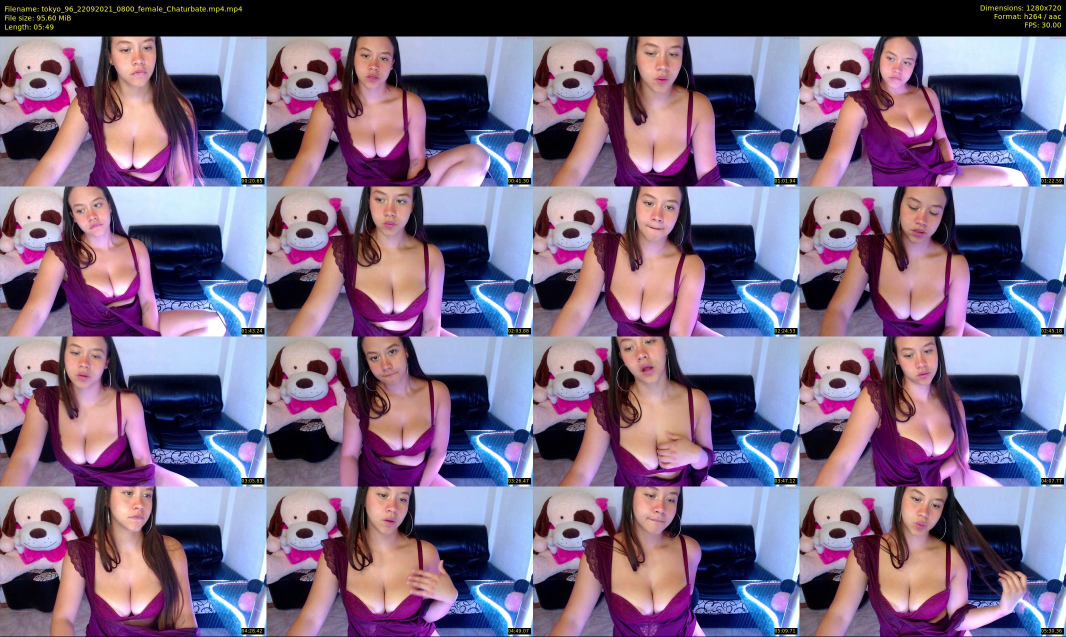 tokyo_96 — 6 minute Chaturbate female cam show recording, 720p, Sep 22, 2021