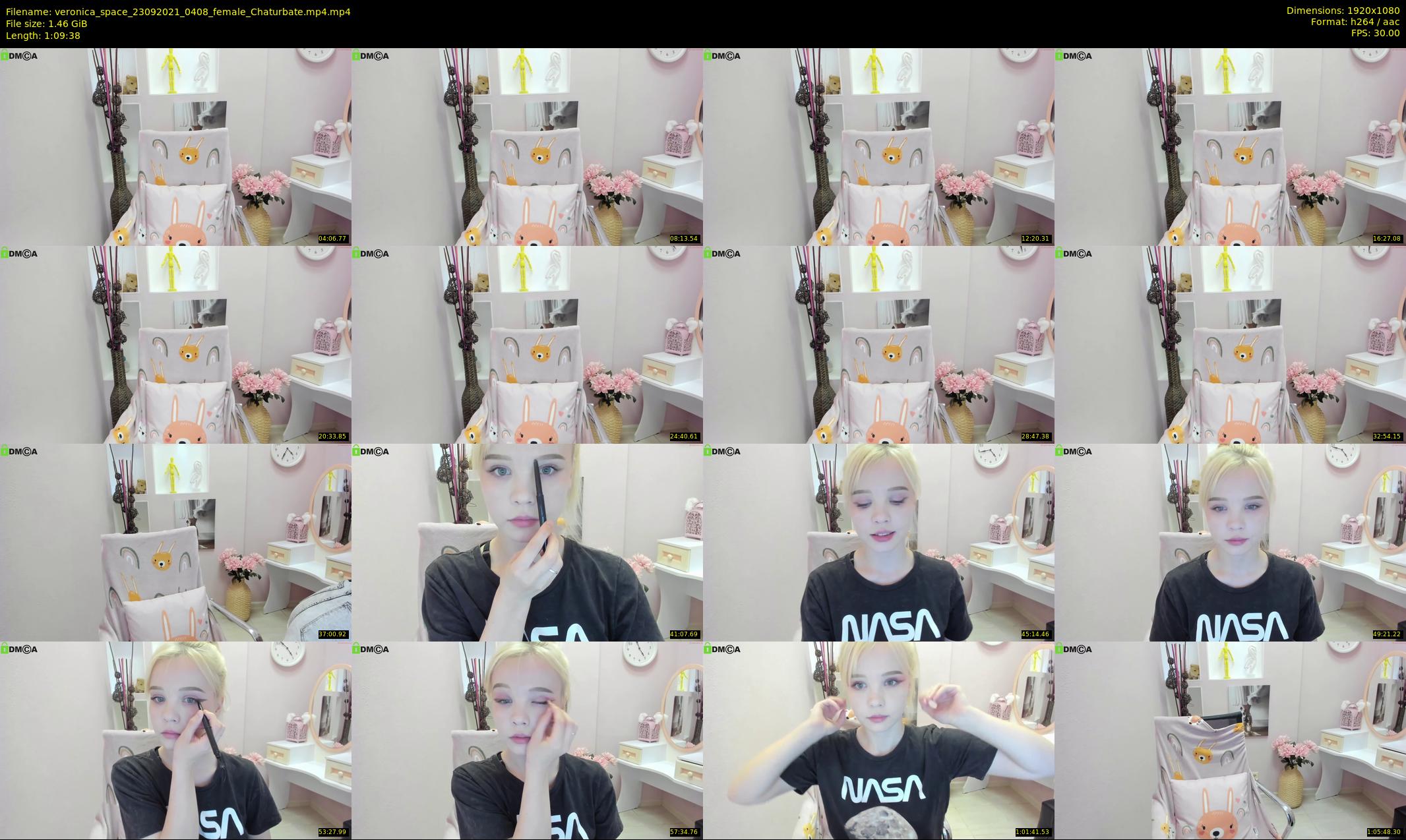 veronica_space — 70 minute Chaturbate female cam show recording, 1080p, Sep 23, 2021