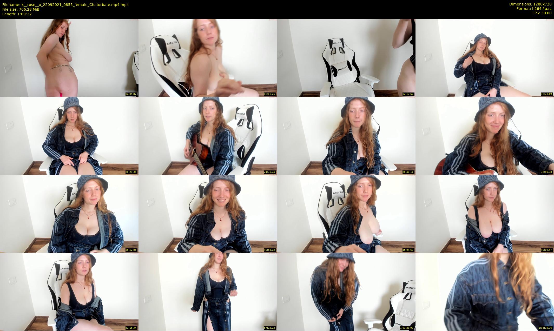 x__rose__x — 70 minute Chaturbate female cam show recording, 720p, Sep 22, 2021