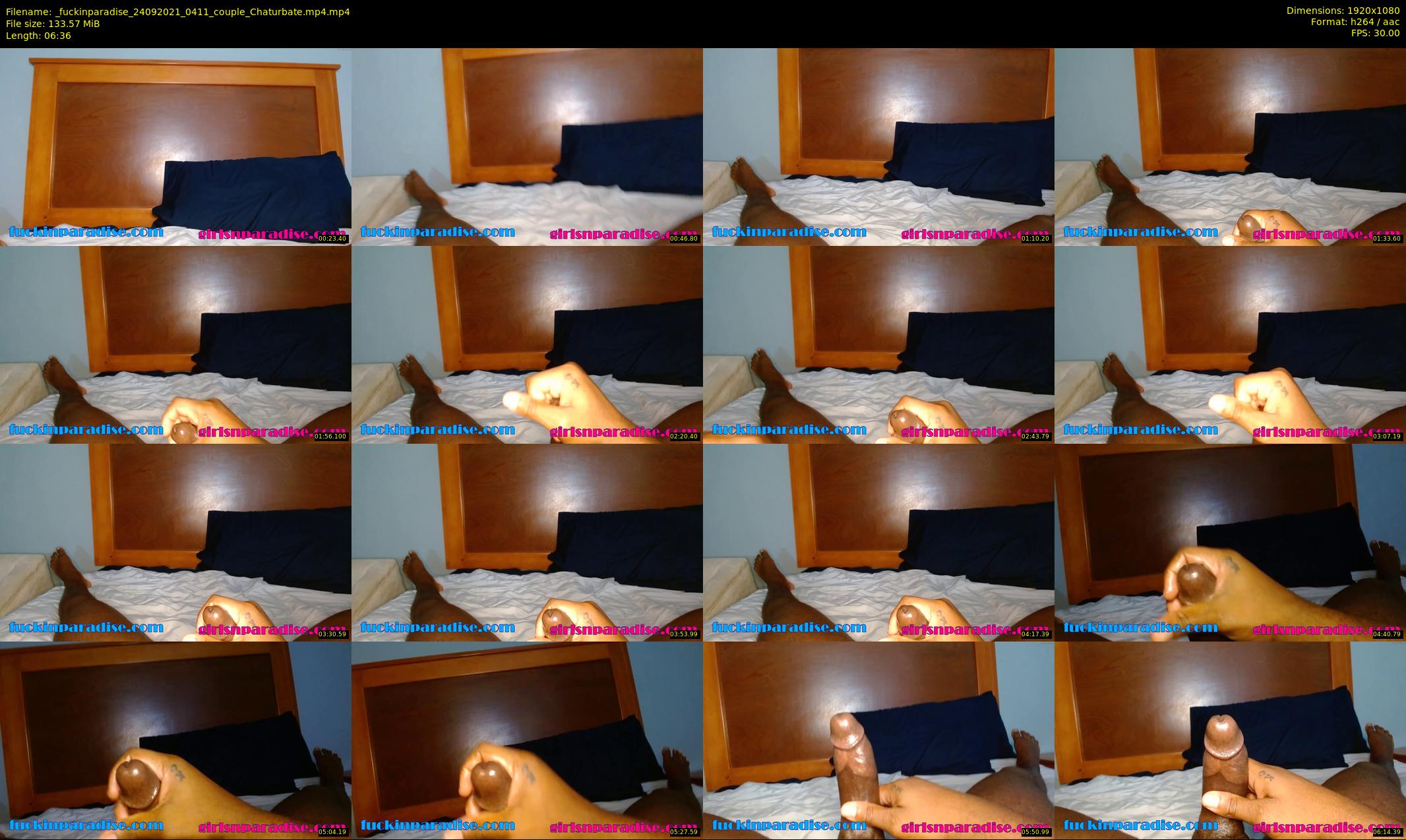 _fuckinparadise — 7 minute Chaturbate couple cam show recording, 1080p, Sep 24, 2021